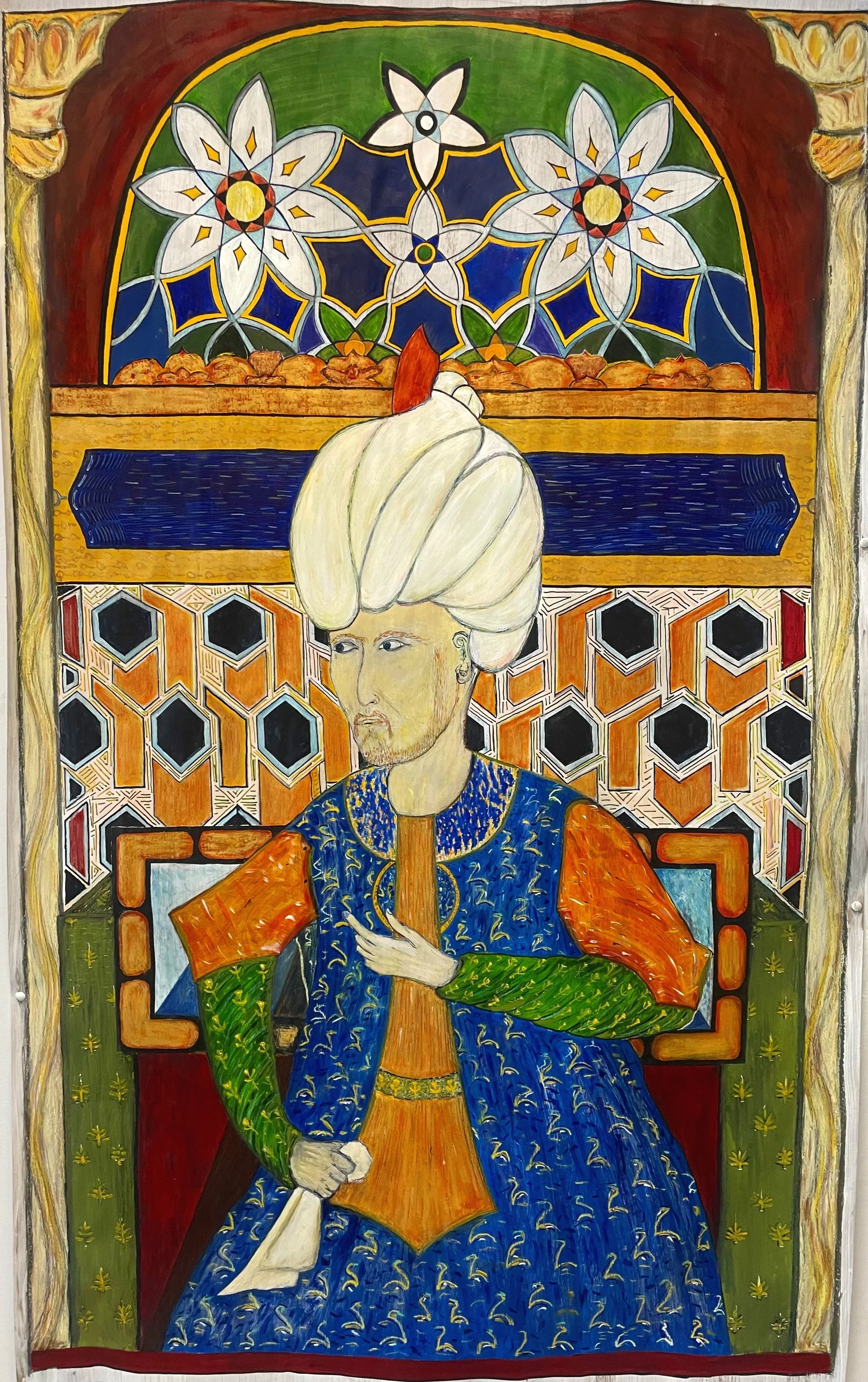 Süleyman 1 , 39"x63", 2024