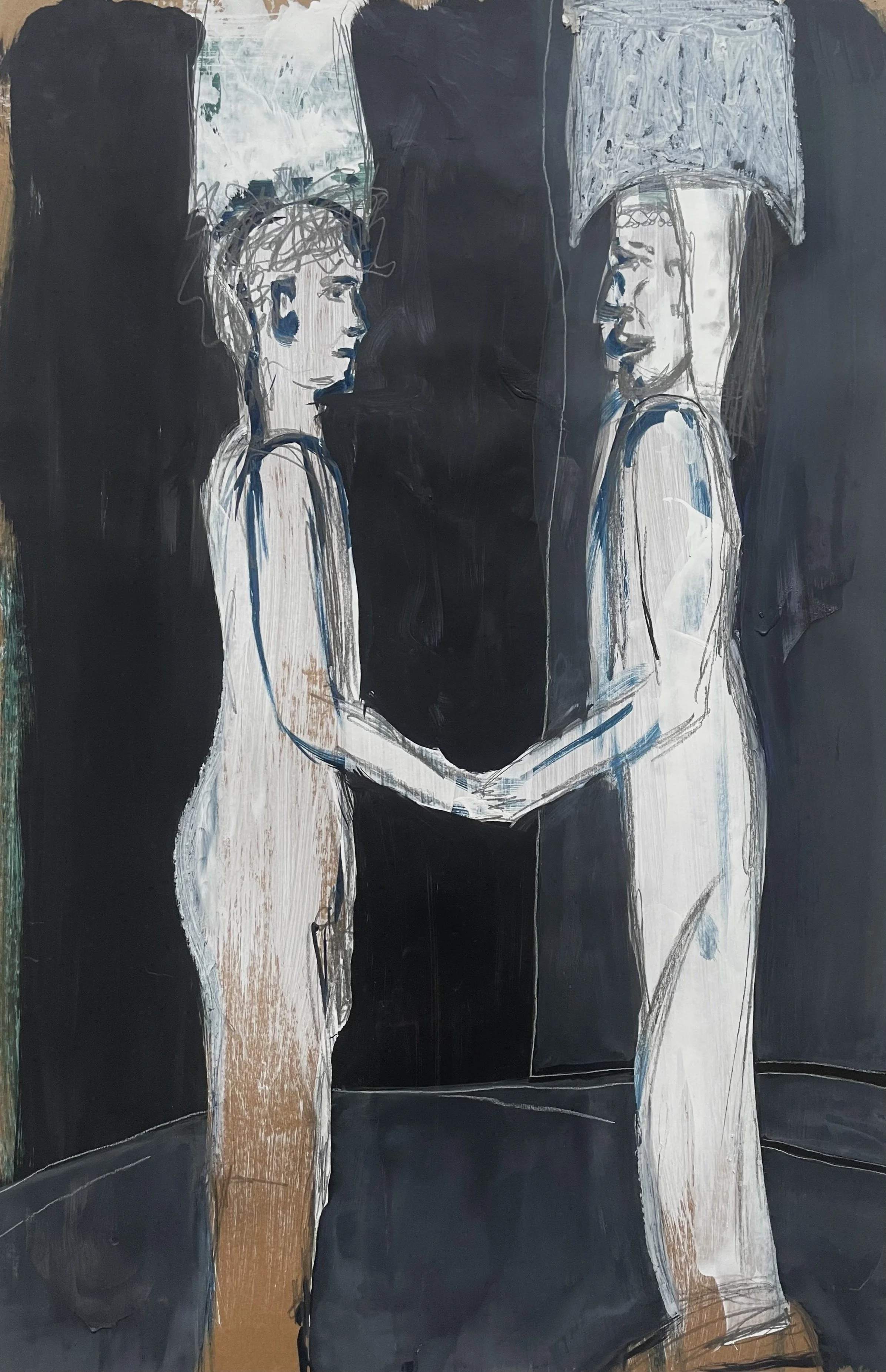 Rencontre #3, 24" x 36" , 2024