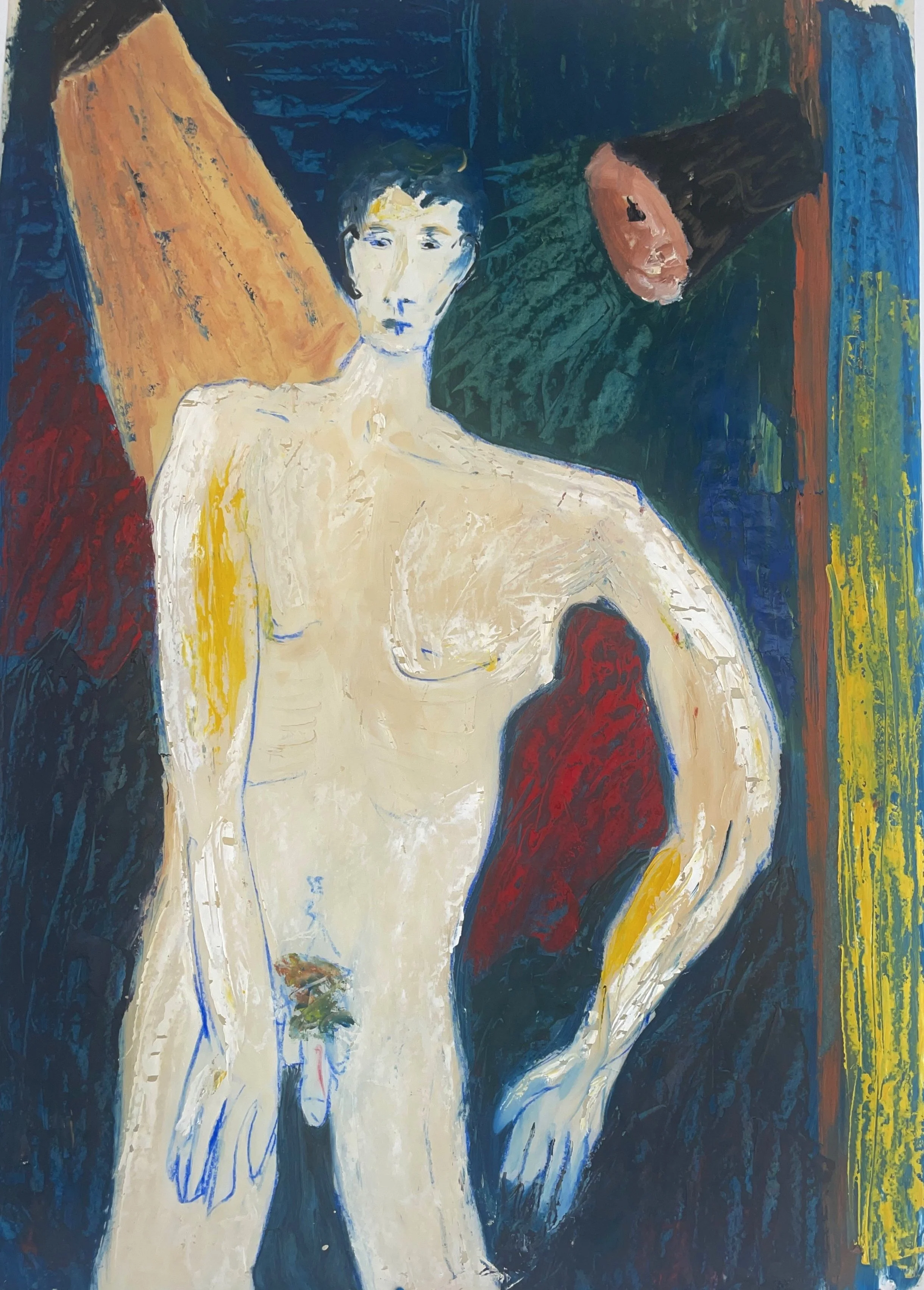 Ent sauna life, 33" x 46.5"