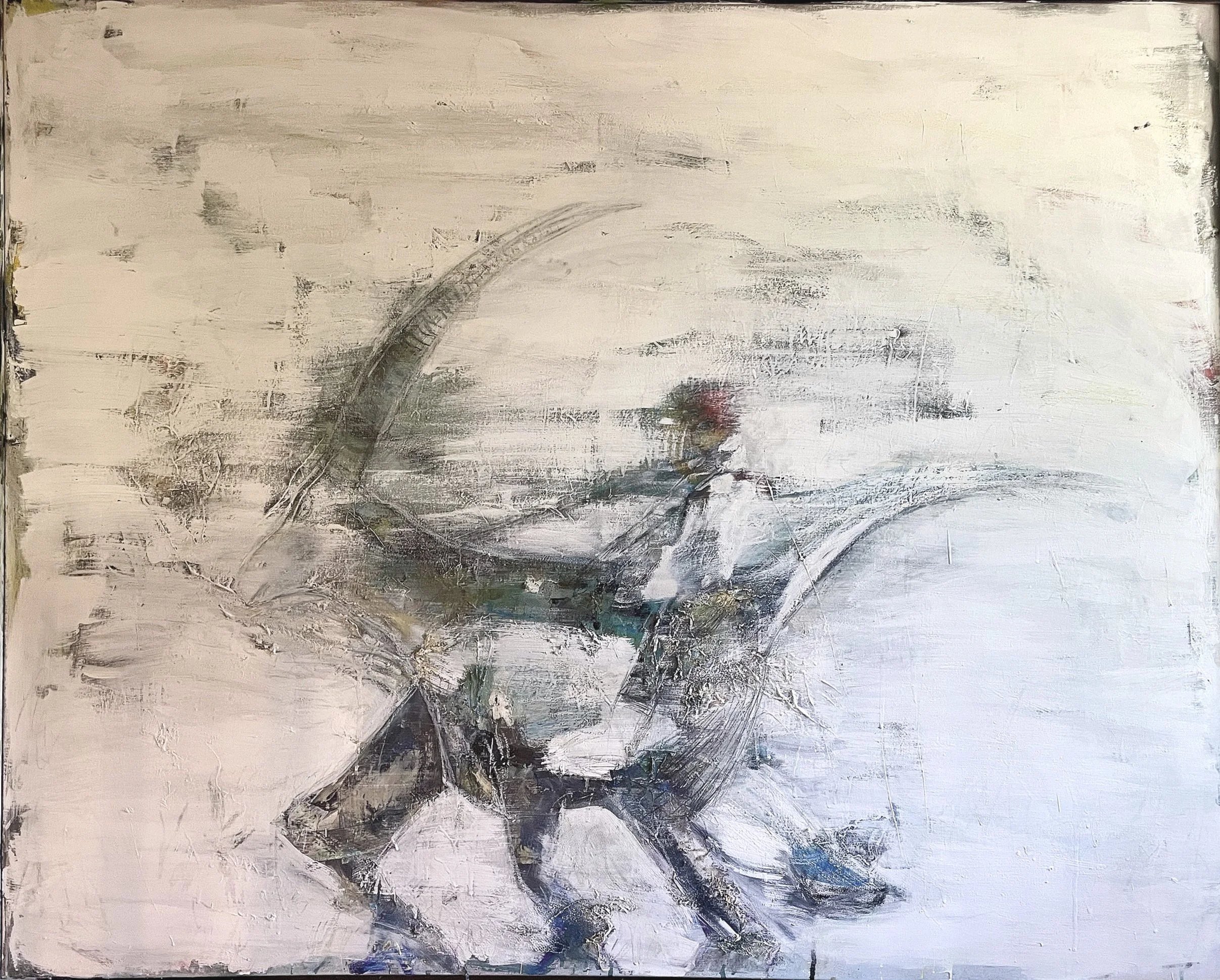 Dans le blizzard, 48" x 60"