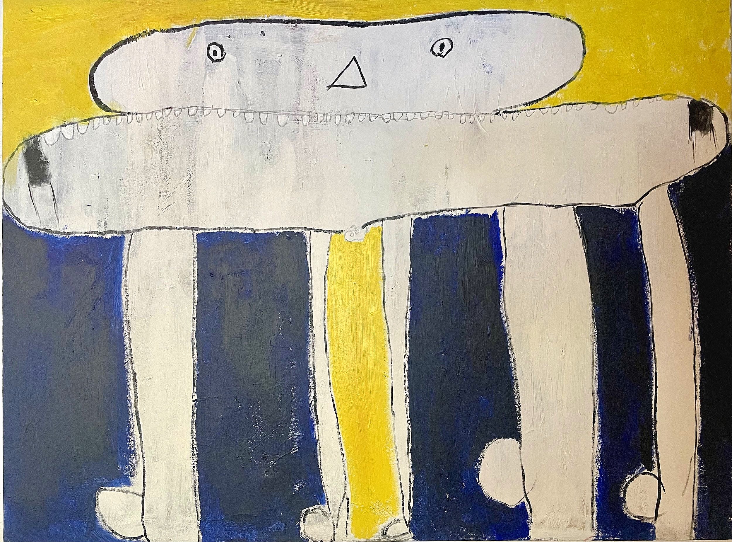 Monstre à 52 dents, Liam Loup Matisse, 36" x 48", 2010
