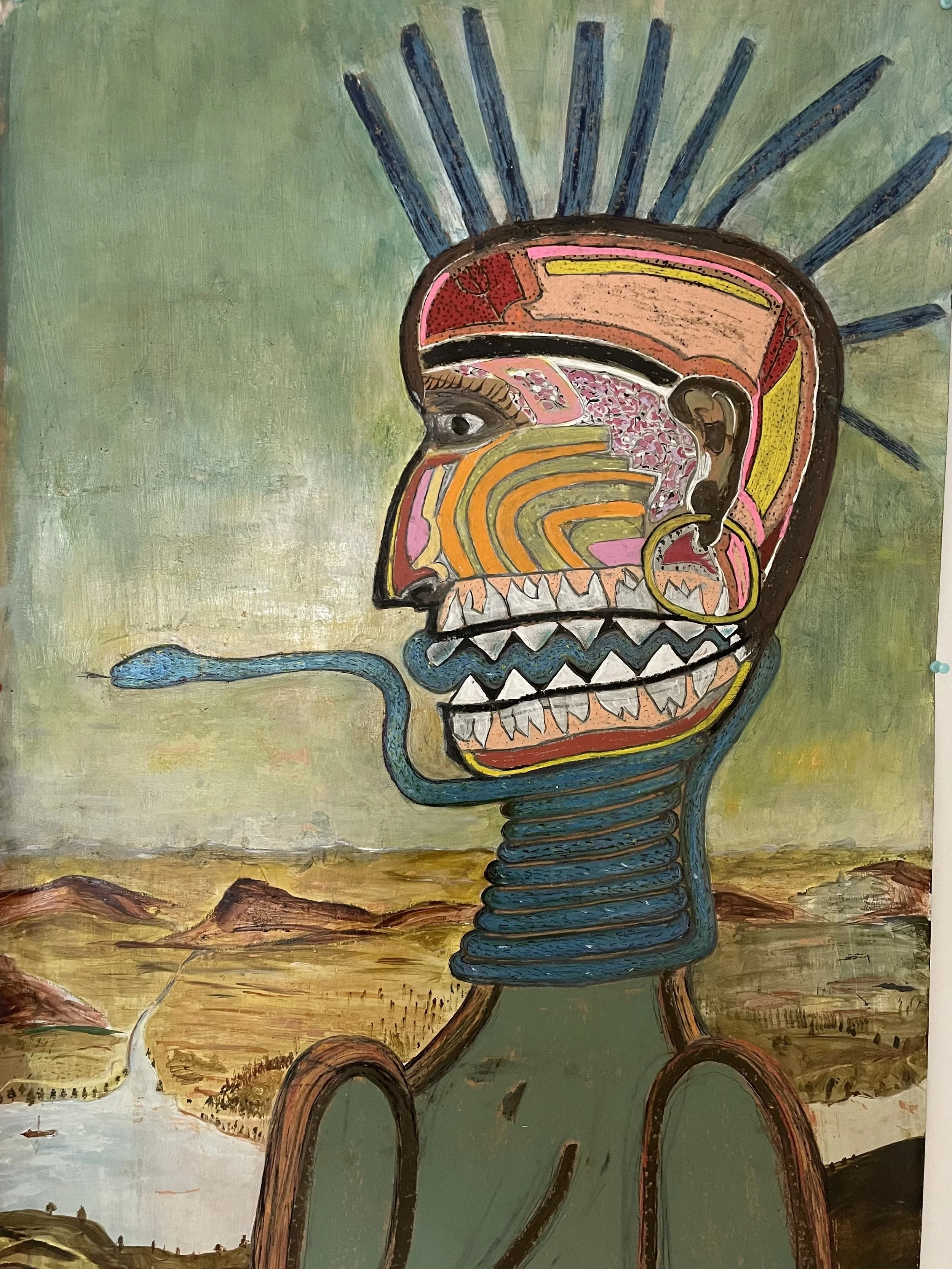 Joconda, 24"x36", 2024