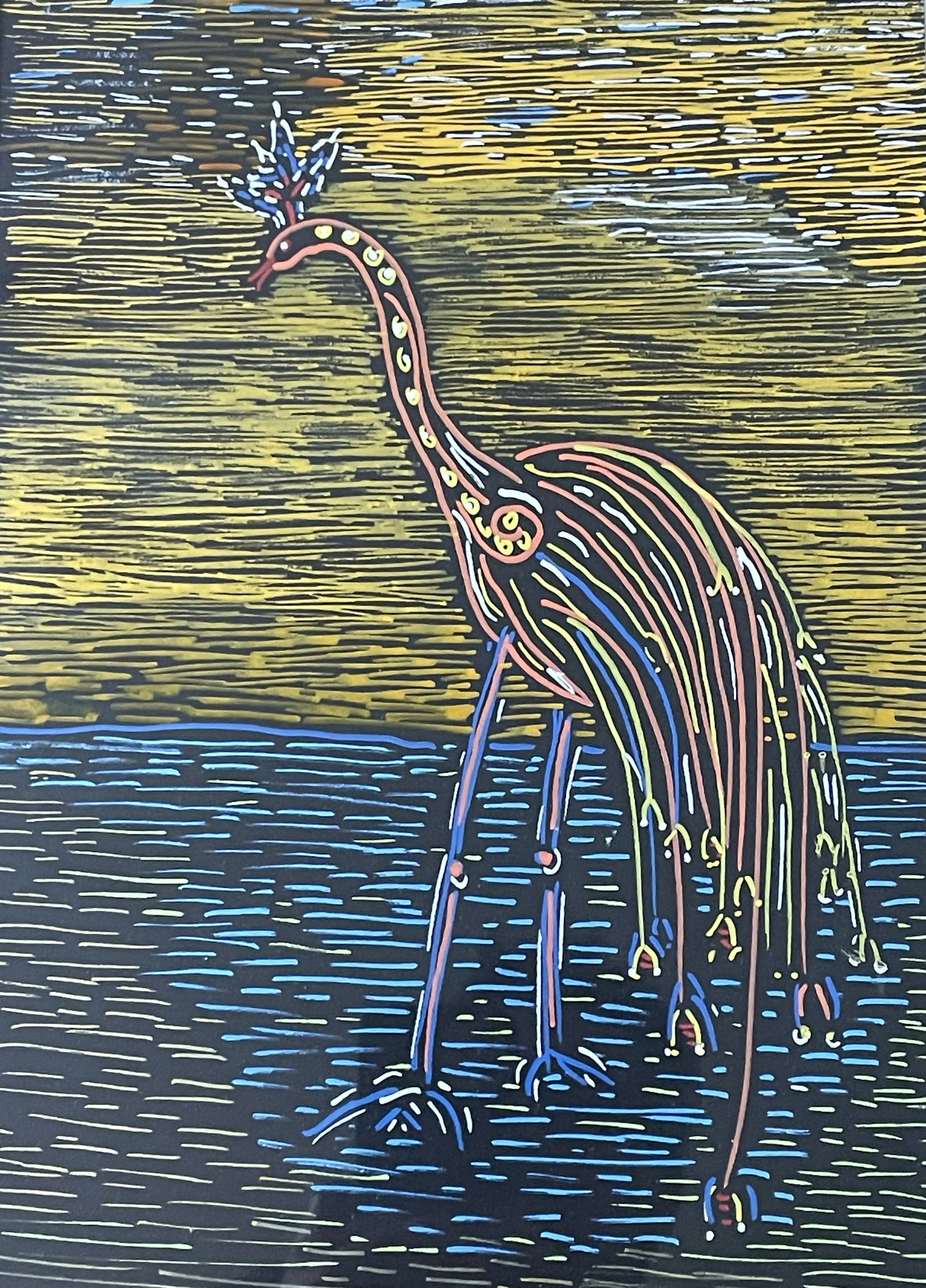 Extinct, 8" x 12" , 2020