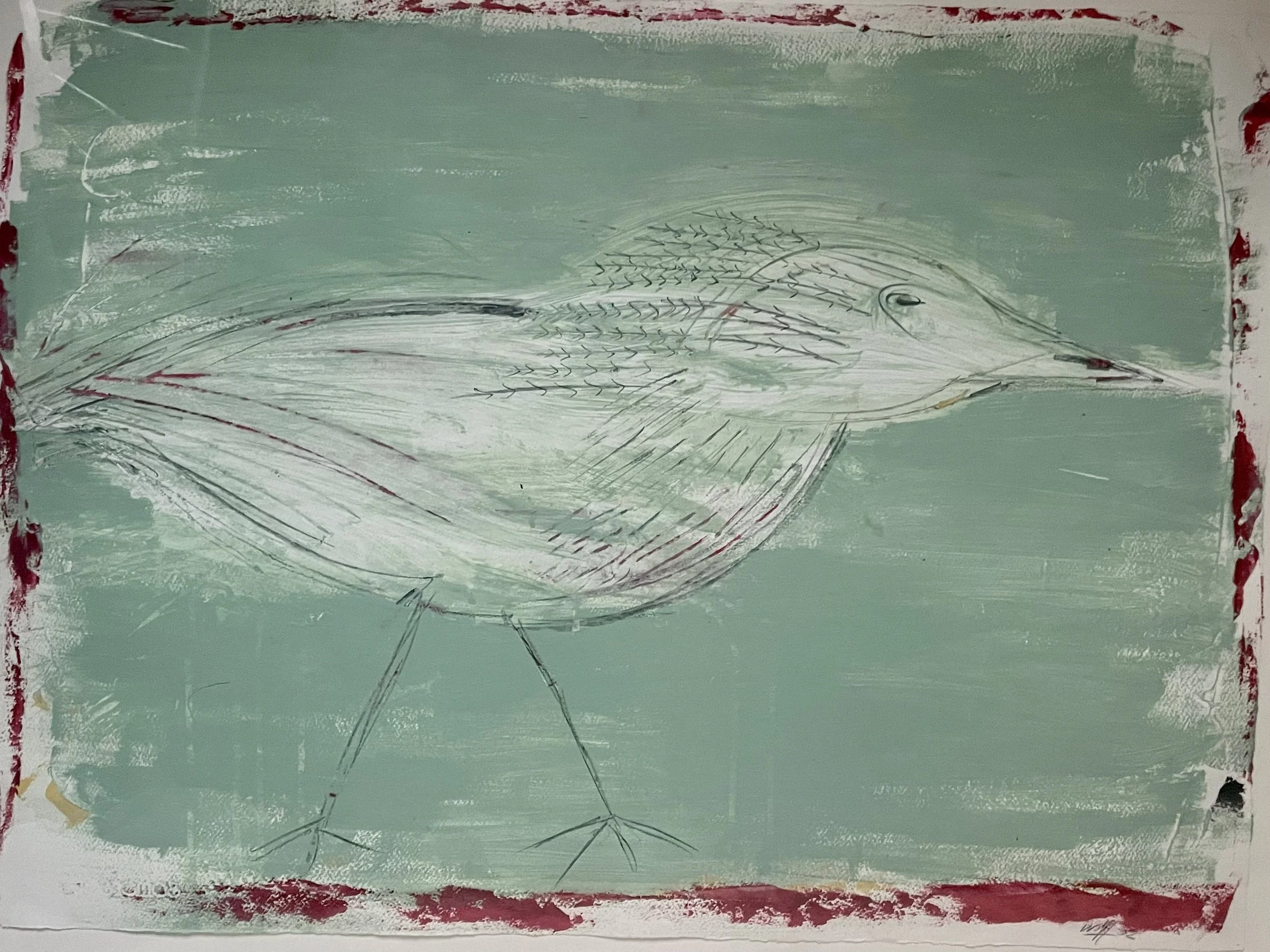 À marée basse, 22" x 29.5"