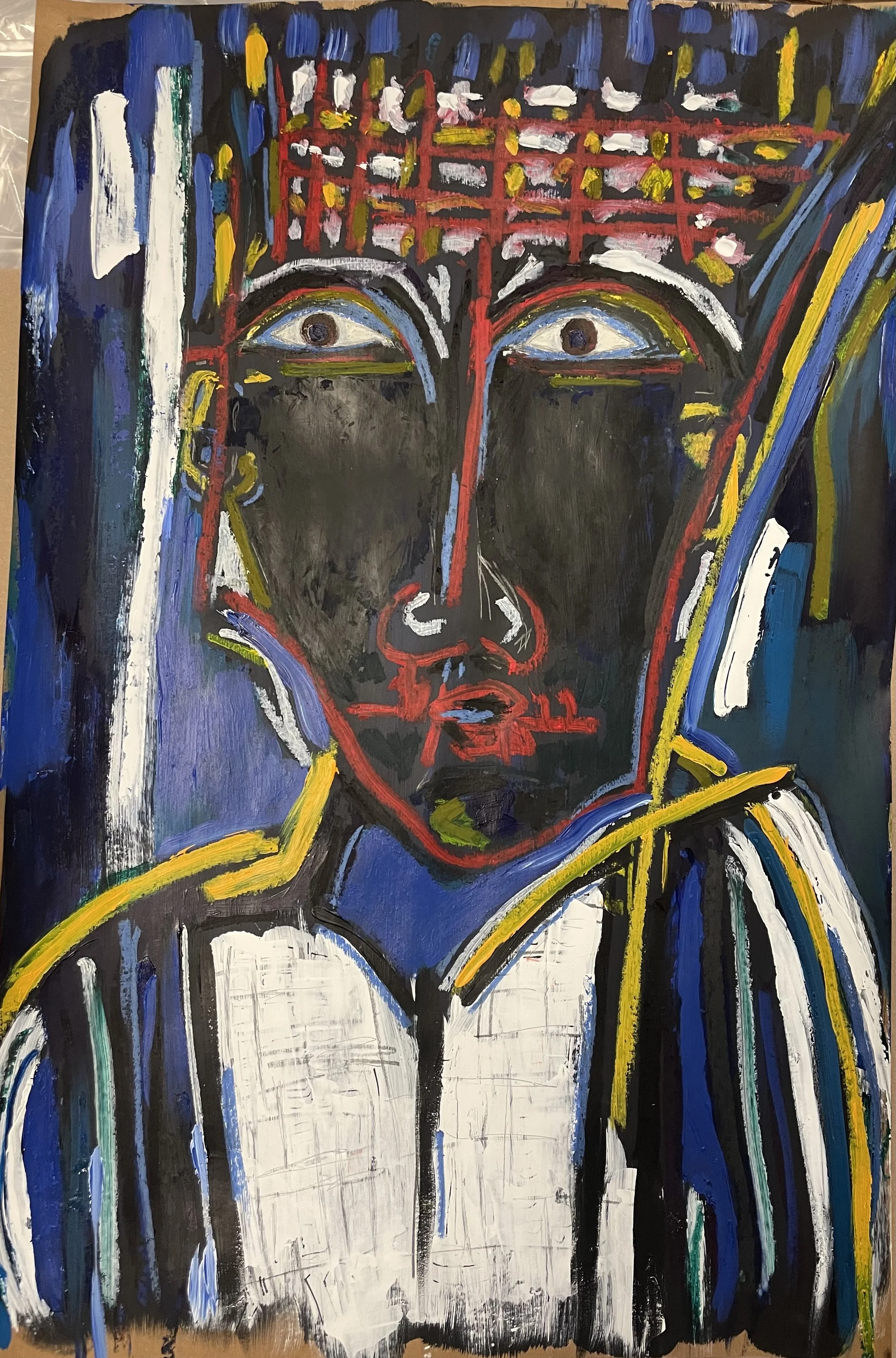 Jazz Messenger, 24"x36", 2024