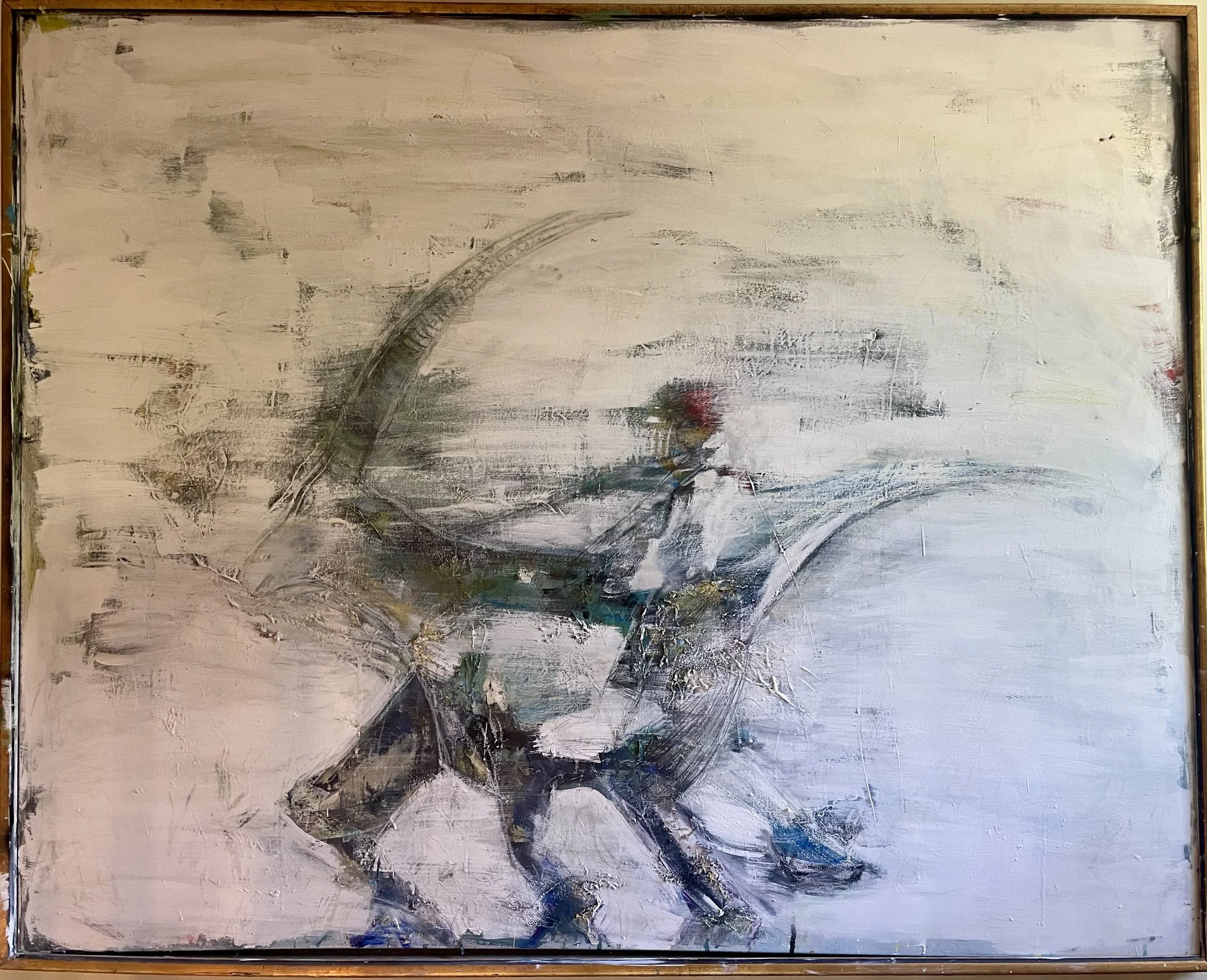 Dans le Blizzard, 48" x 60"