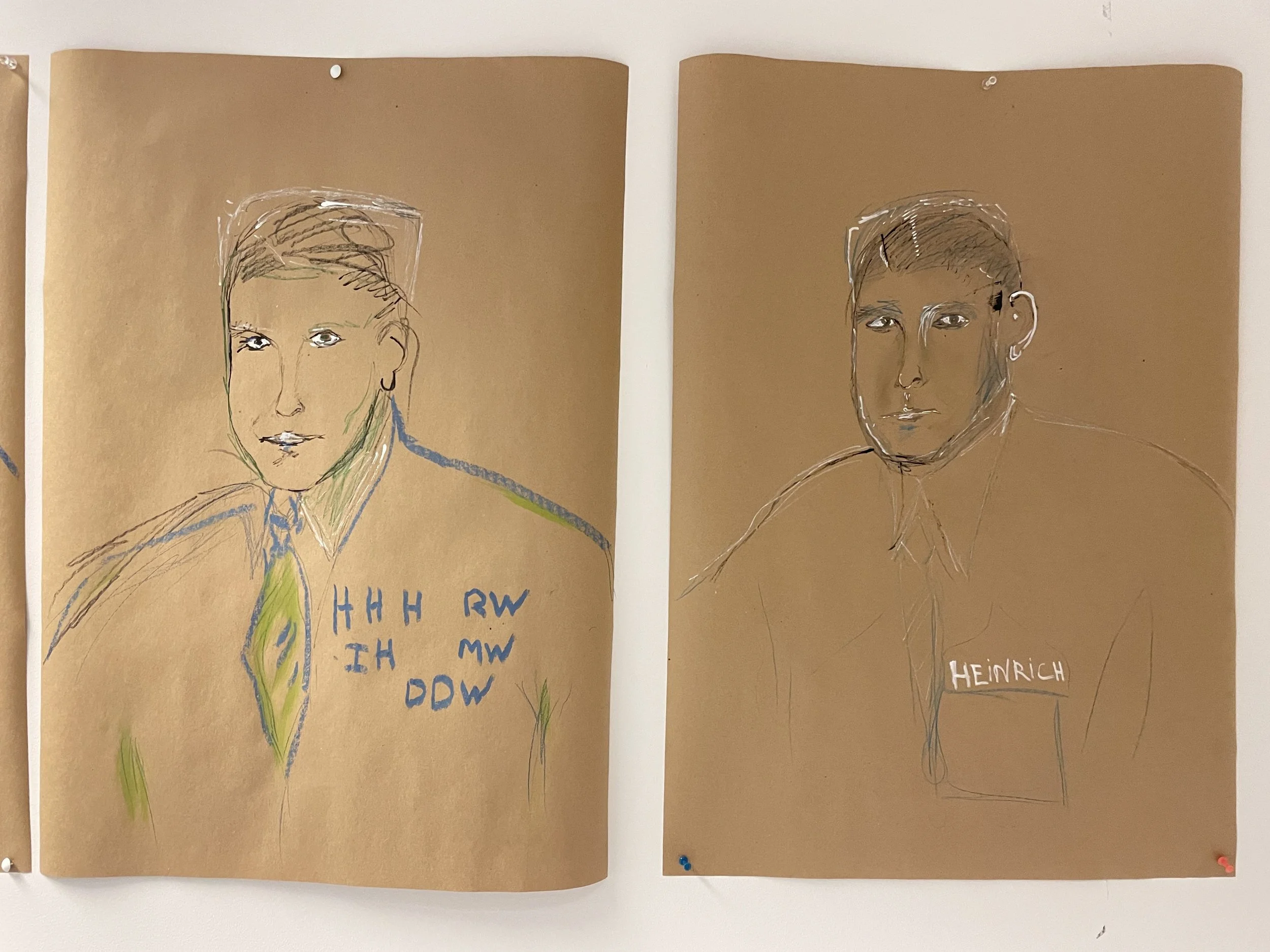 Heinrich, 28" x 36", 2024