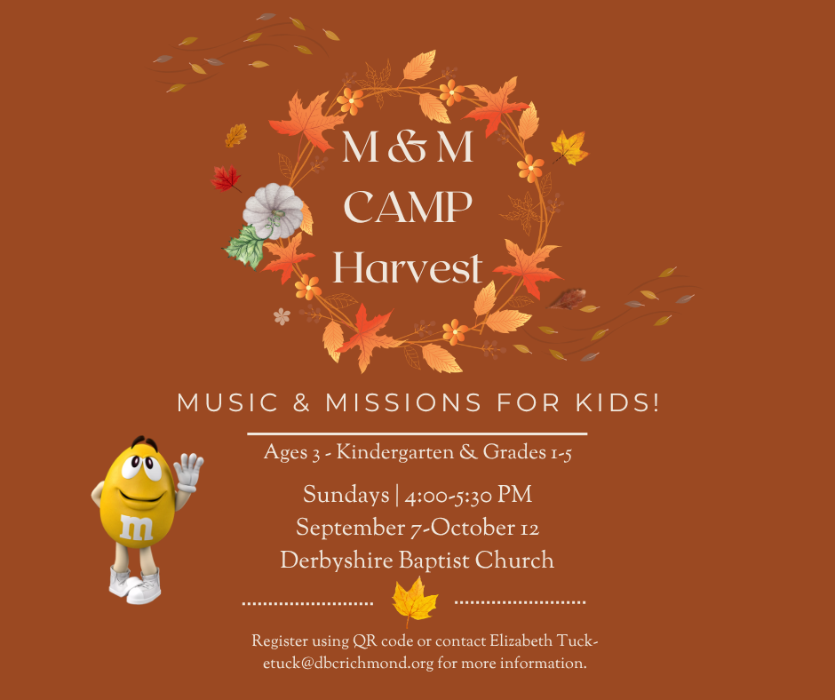 M & M Children's Camp Harvest!