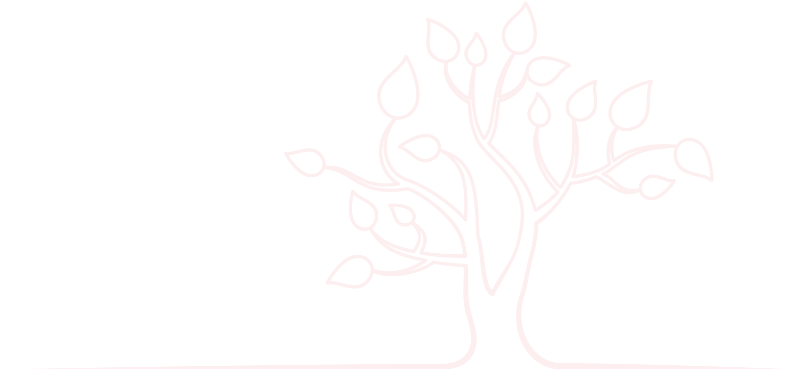 Simple line drawing of a tree with multiple branches and leaves.