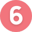 Red circle with number 6