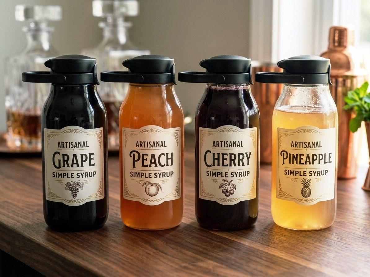 All-Natural Handcrafted Simple Syrups