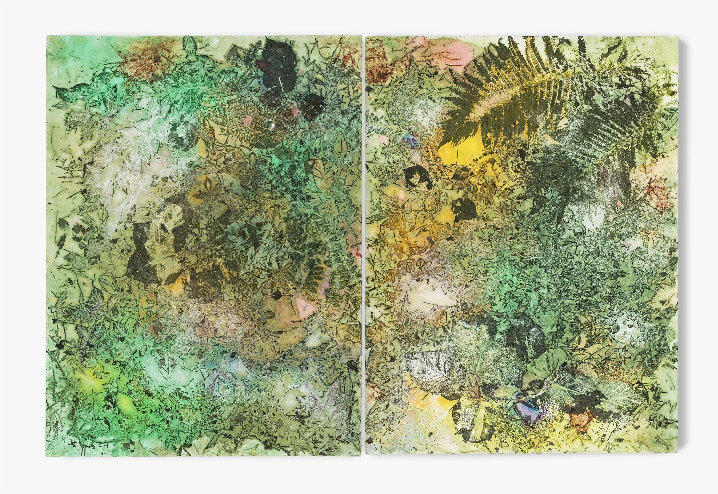 Green Diptych