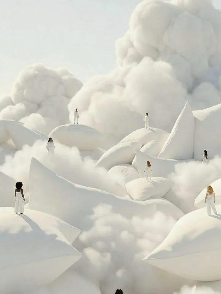 Our Ode to the 2026 Pantone color: Cloud Dancer 

For 2026, we wish for more inclusivity and diversity and more hope 🤍

#pantone #aigenerated #aicampaign #aiagency #aidesigner