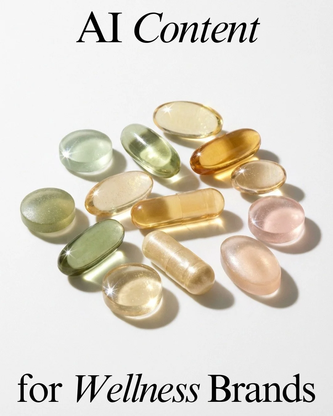 Wellness brands deserve visuals that feel editorial and premium, even before production begins.

Using AI-powered editorial design, we create complete product worlds: packaging, textures, ingredients, rituals, campaigns, and storytelling, all before 