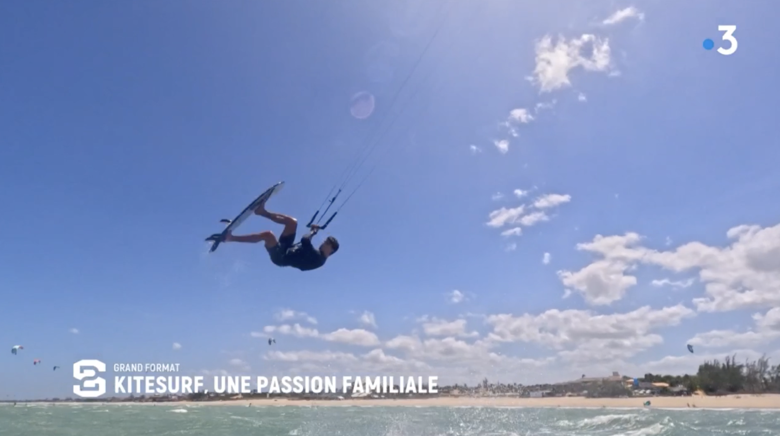 Kitesurf, une passion familiale