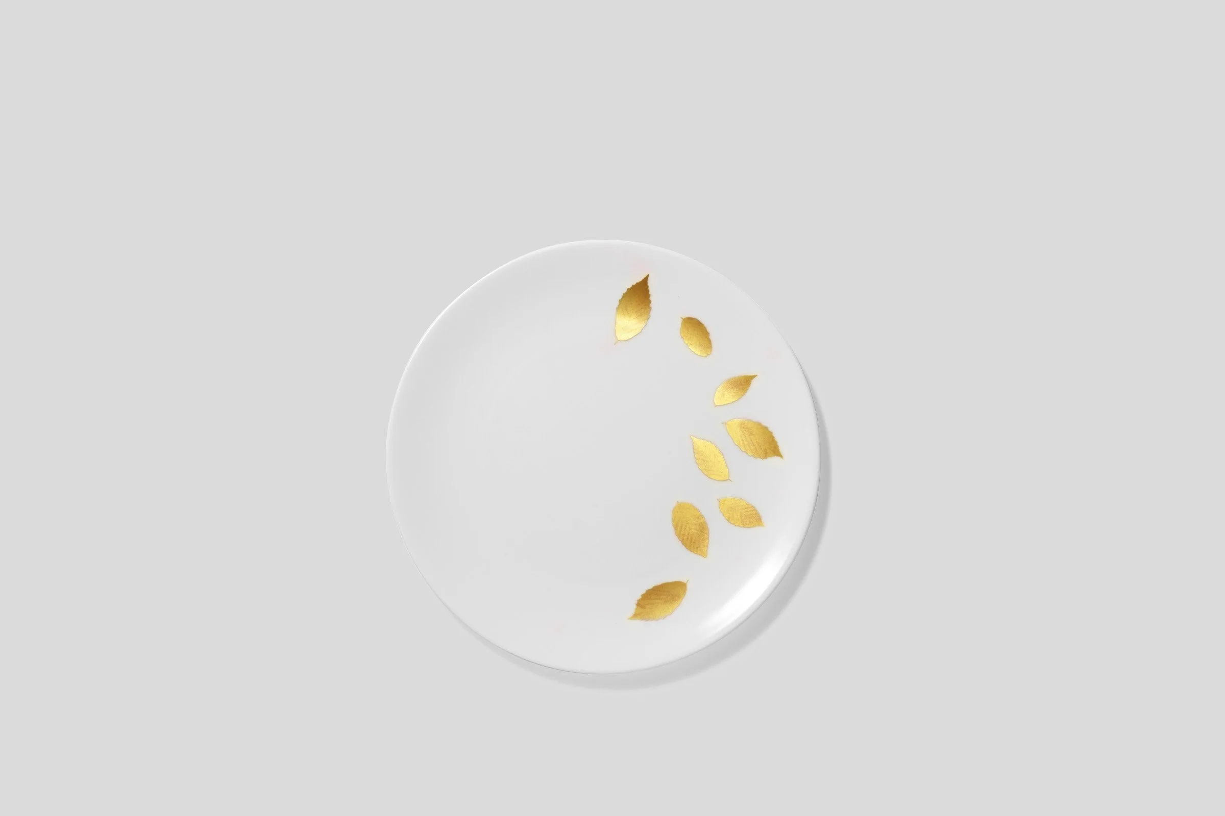 Gold Leaf Plates