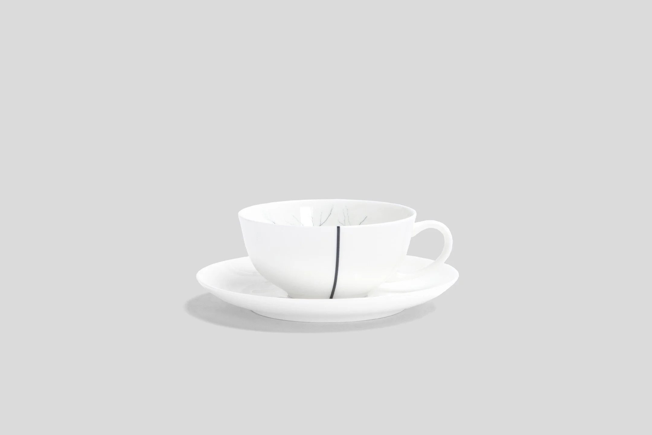 Black Forest Low Rim Teacup & Saucer
