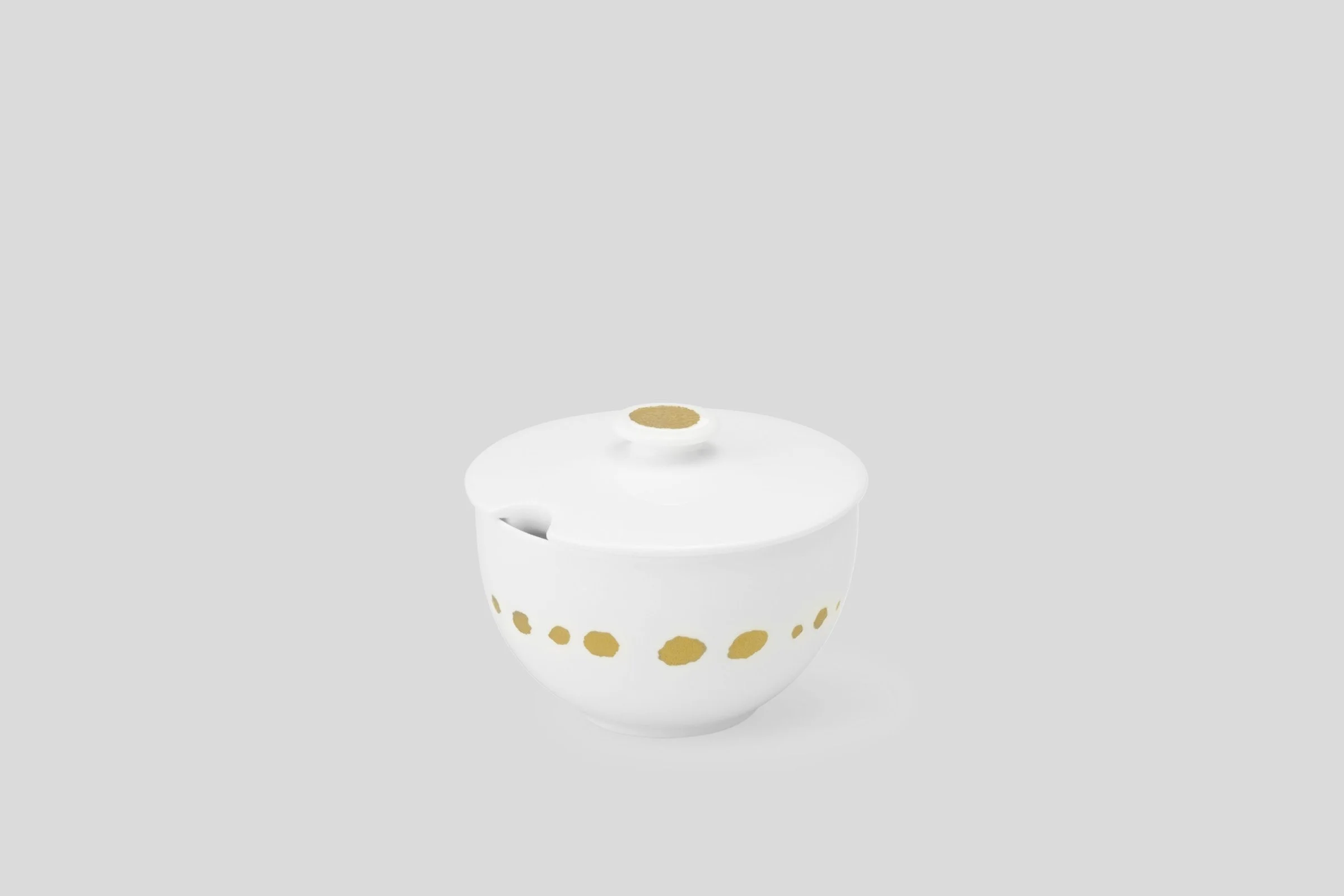 Golden Pearls Sugar Bowl