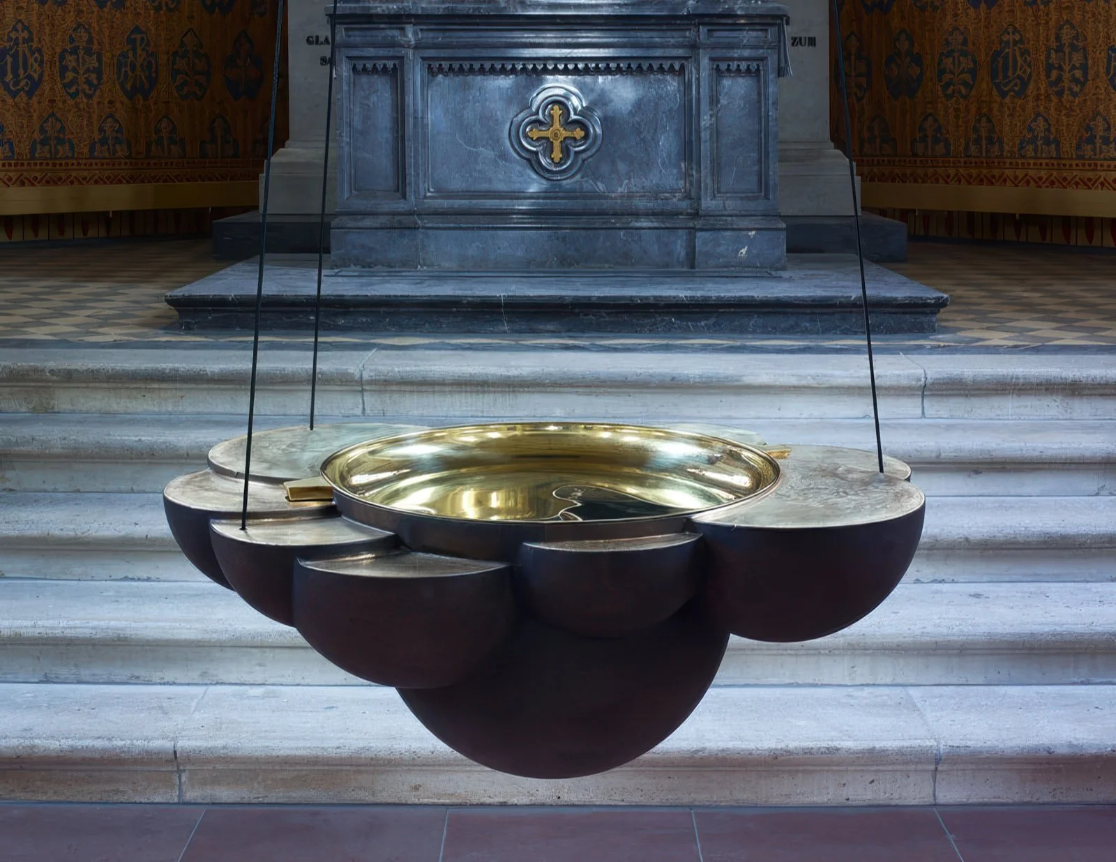 Triangelis Church Bespoke Instillation by Bodo Sperlein