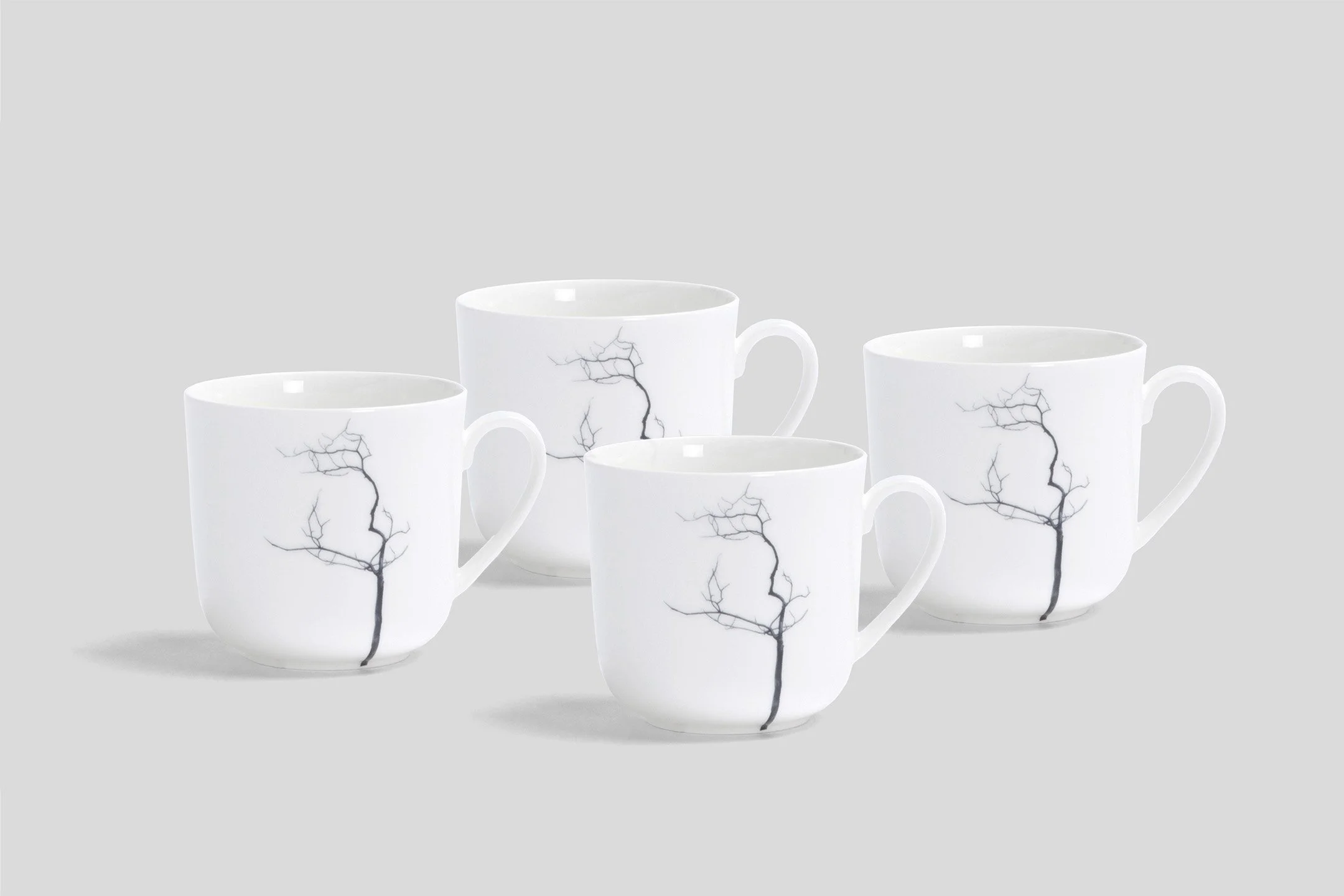 Black Forest Mug Set for Four