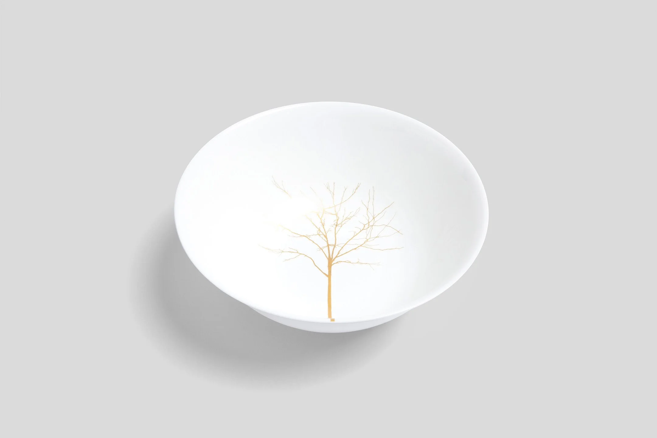 Golden Forest Salad Bowl
