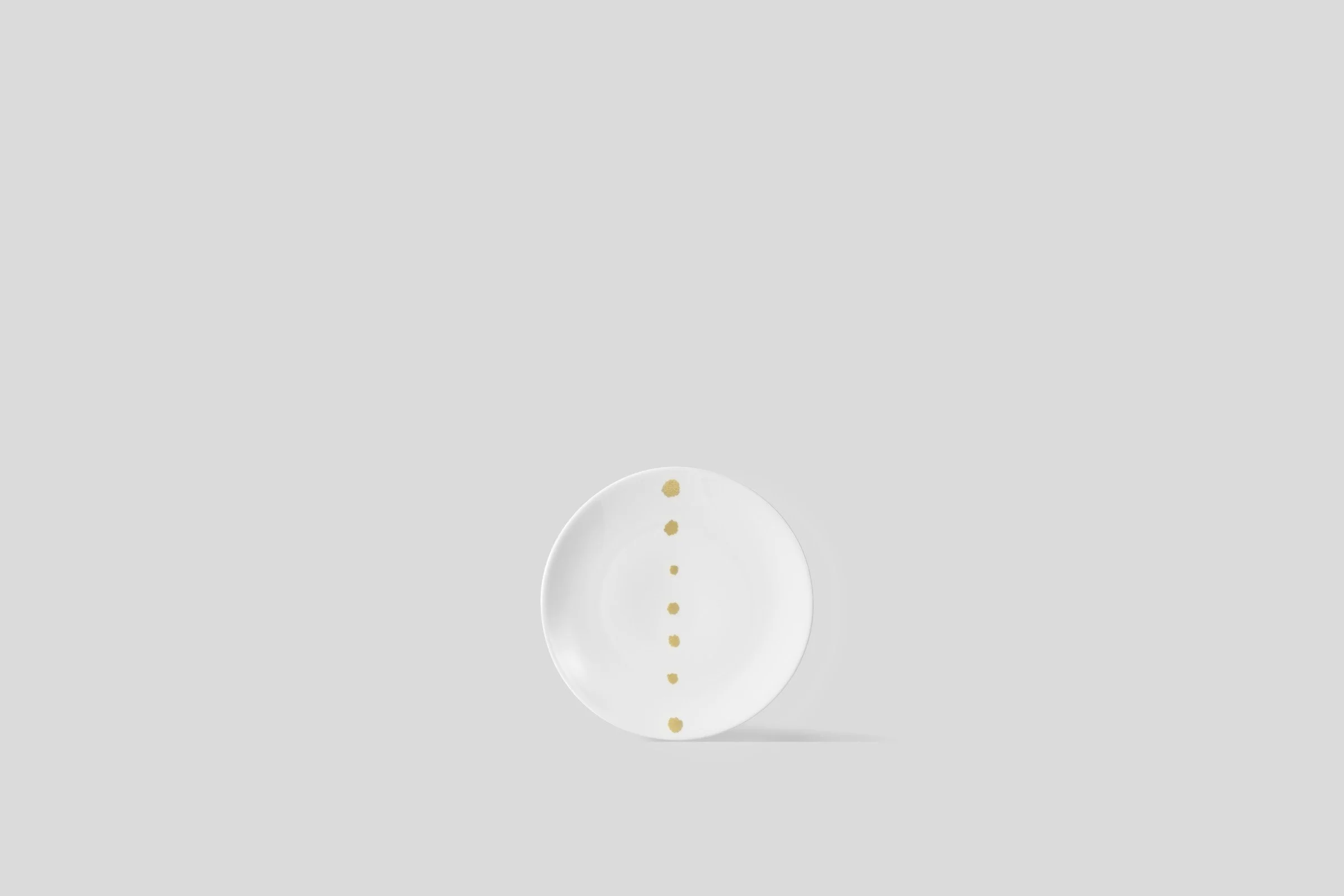 Golden Pearls Plates