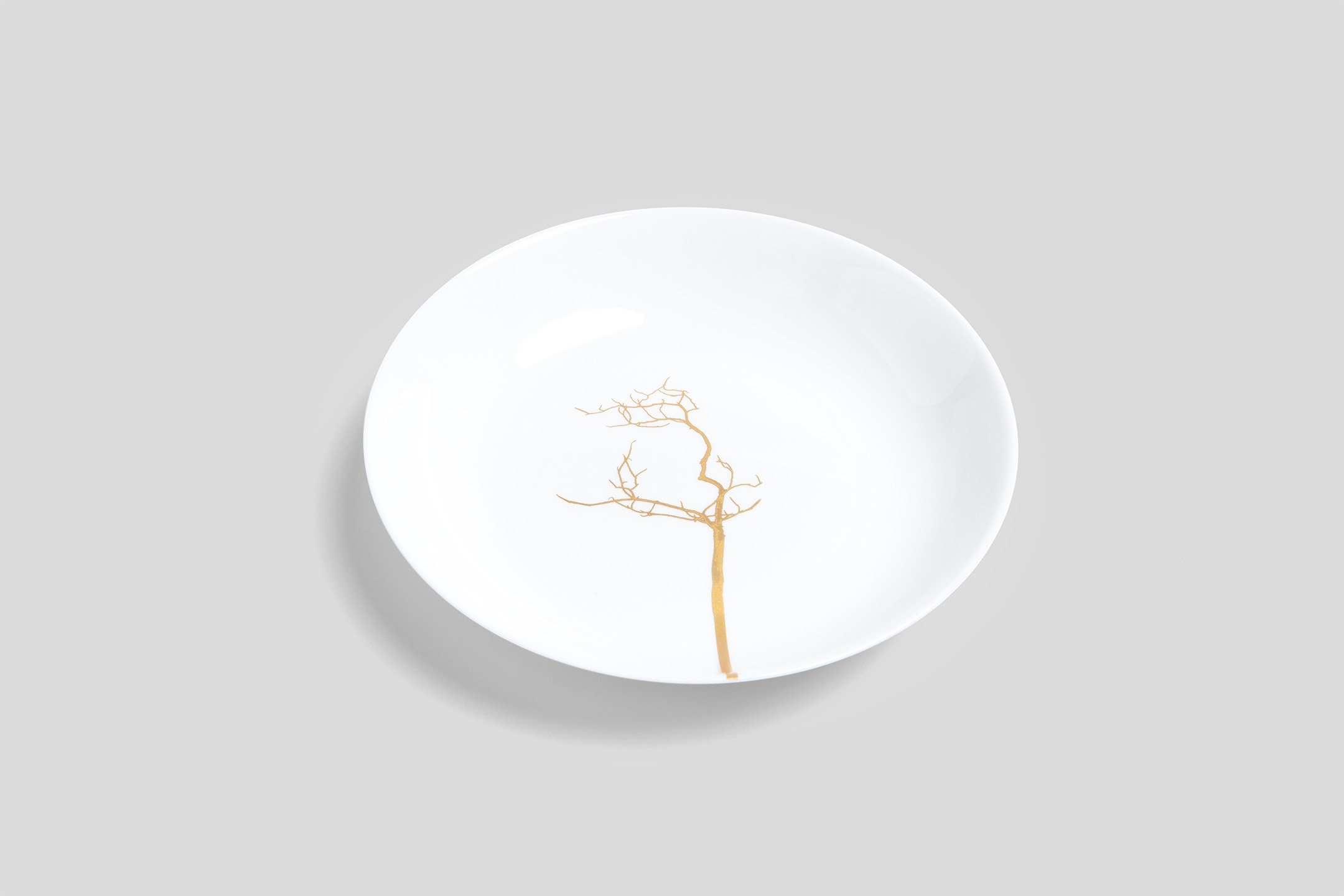 Golden Forest Deep Plate