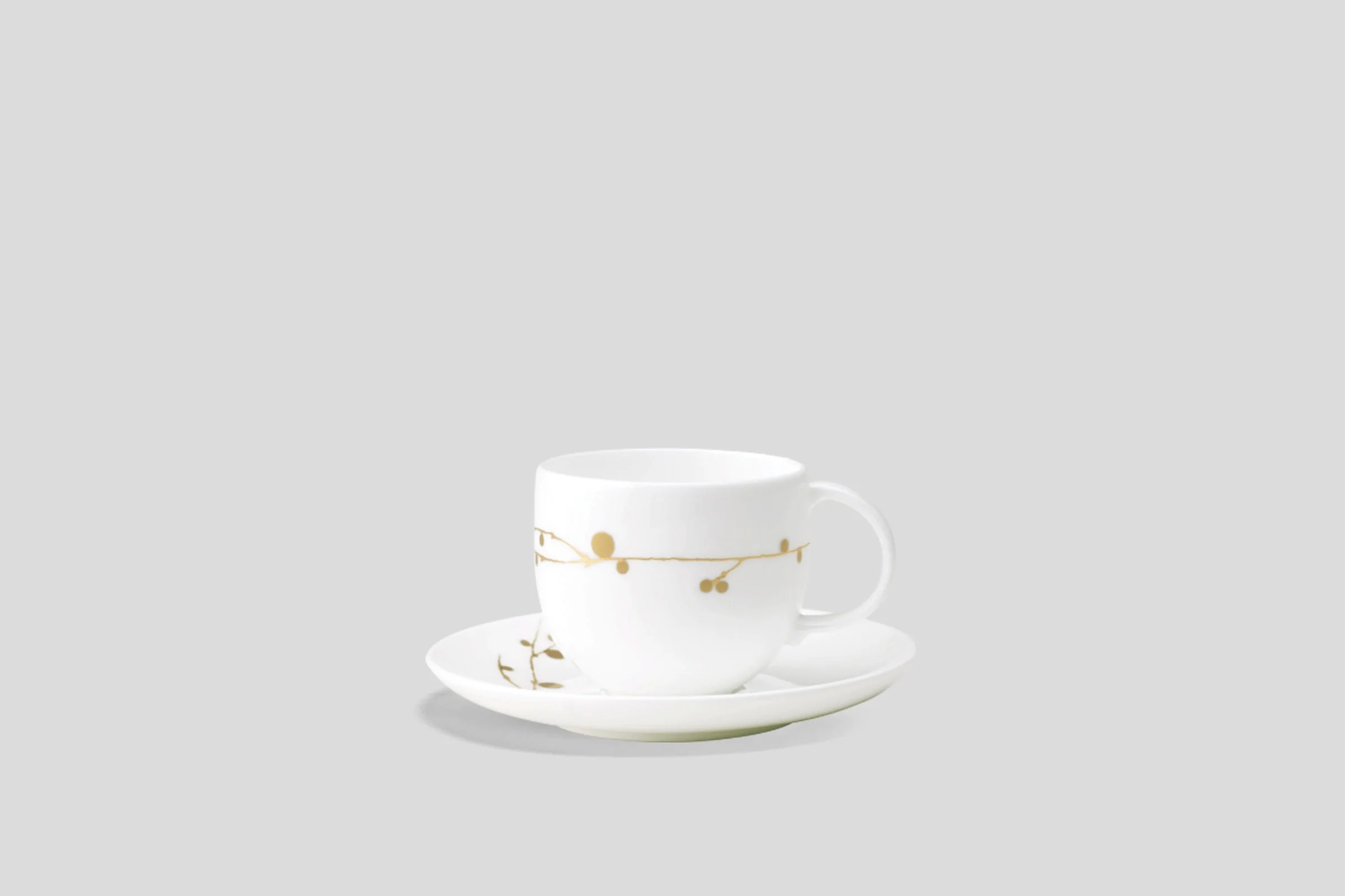Nikko Golden Berry Teacup & Saucer
