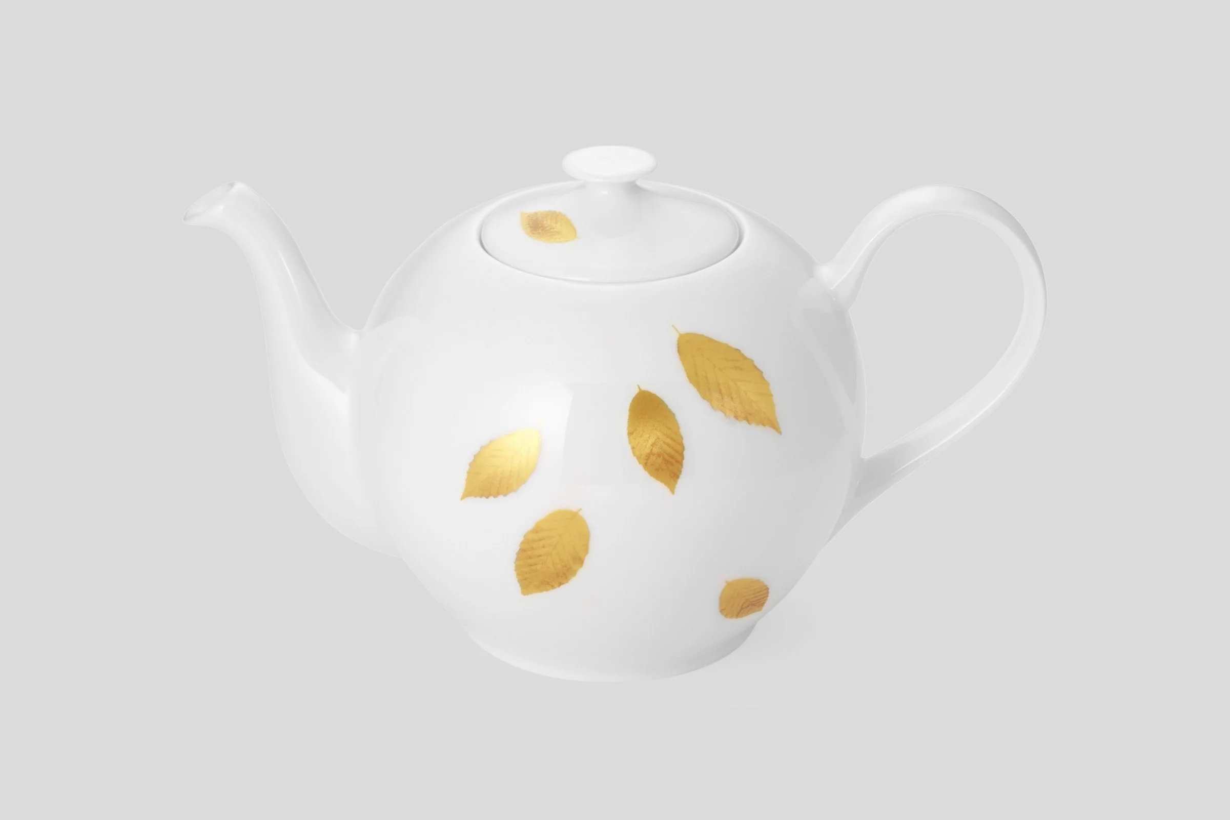 Gold Leaf Teapot