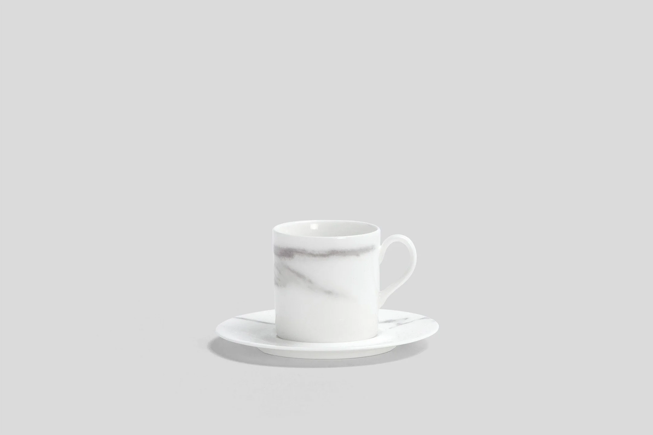 Carrara Espresso Cup & Saucer