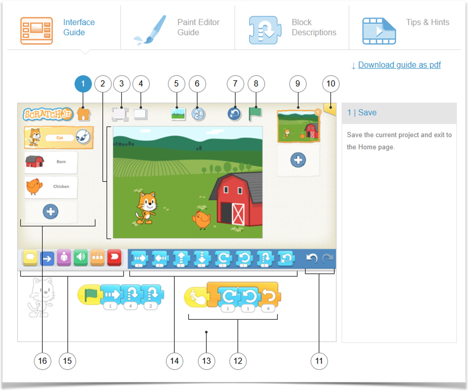 Scratch Jr. Stop ScratchJr — The Educators' Playground