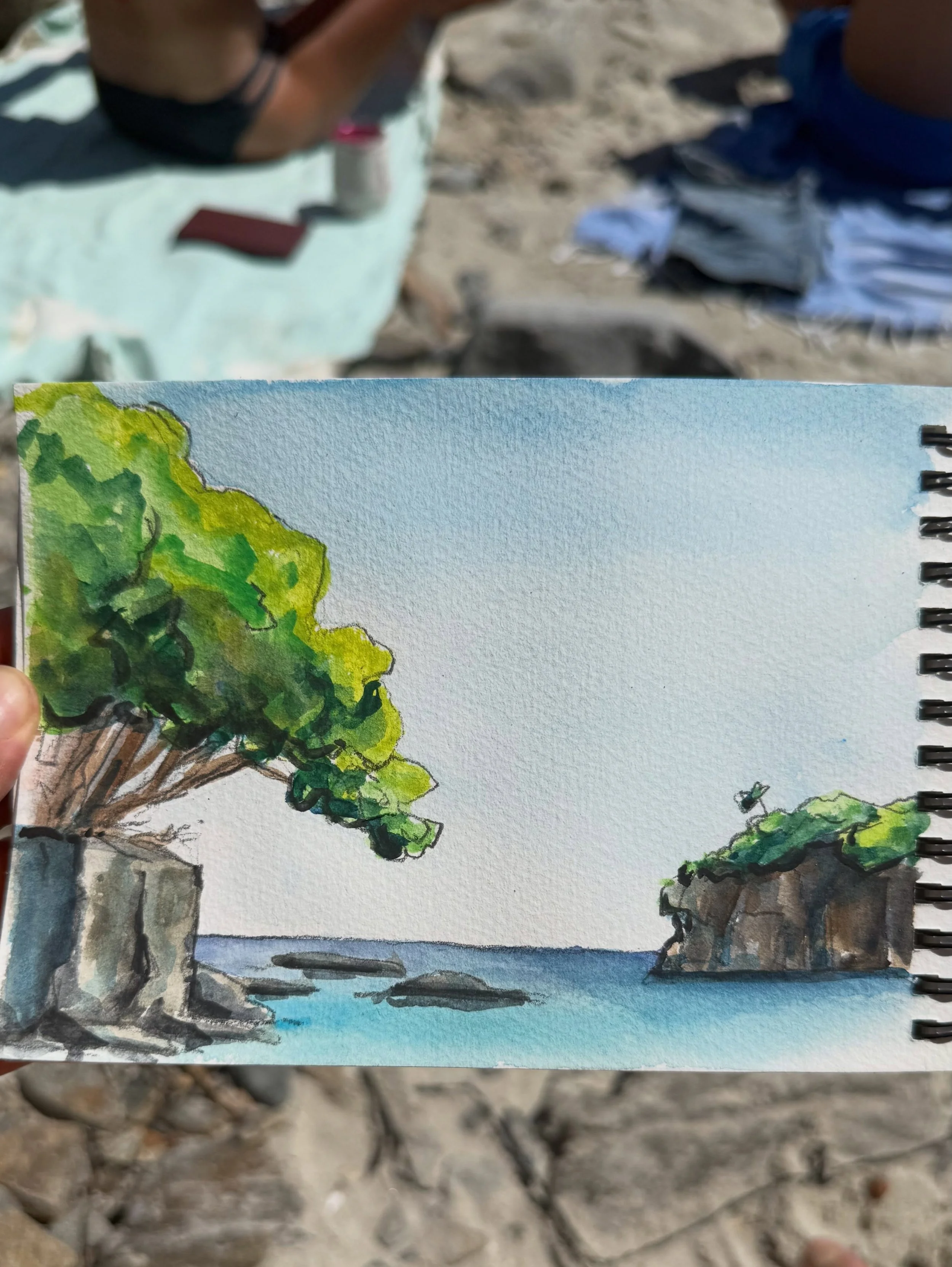 More plein air from Peaks.