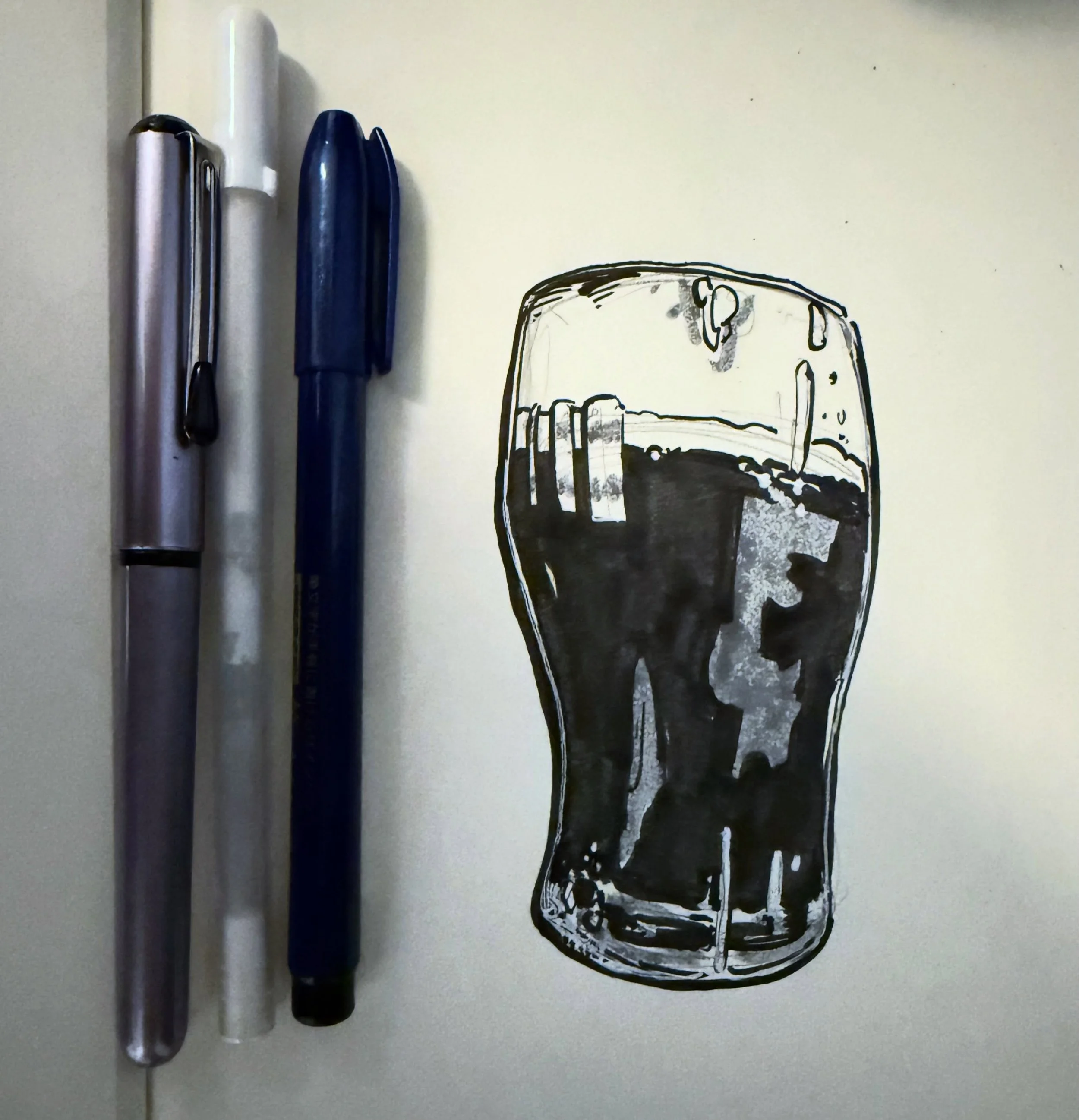 Greetings from Dublin #inktober2026