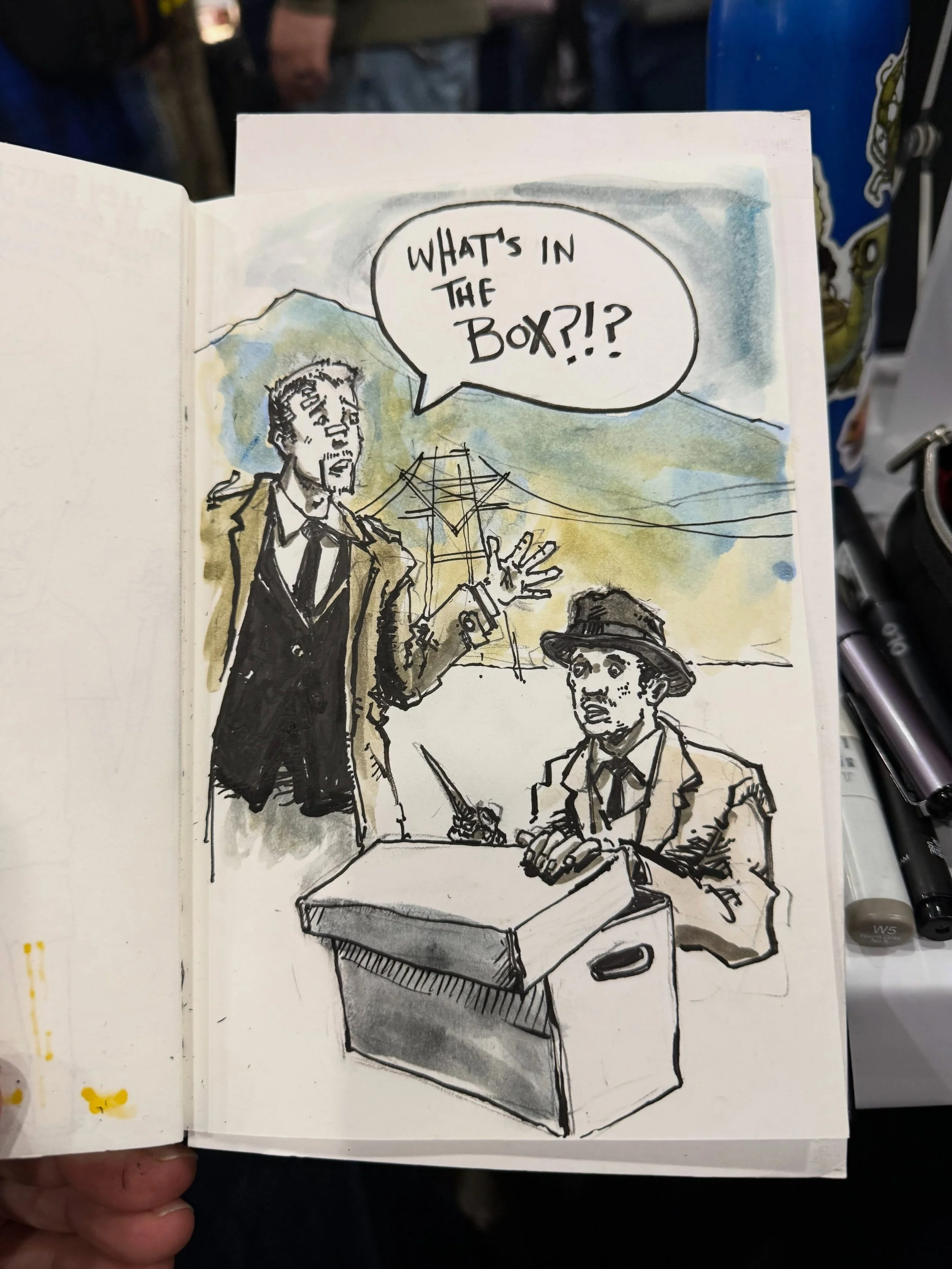 Some of the commissions and fun scenes from day 4 of NYCC yesterday!