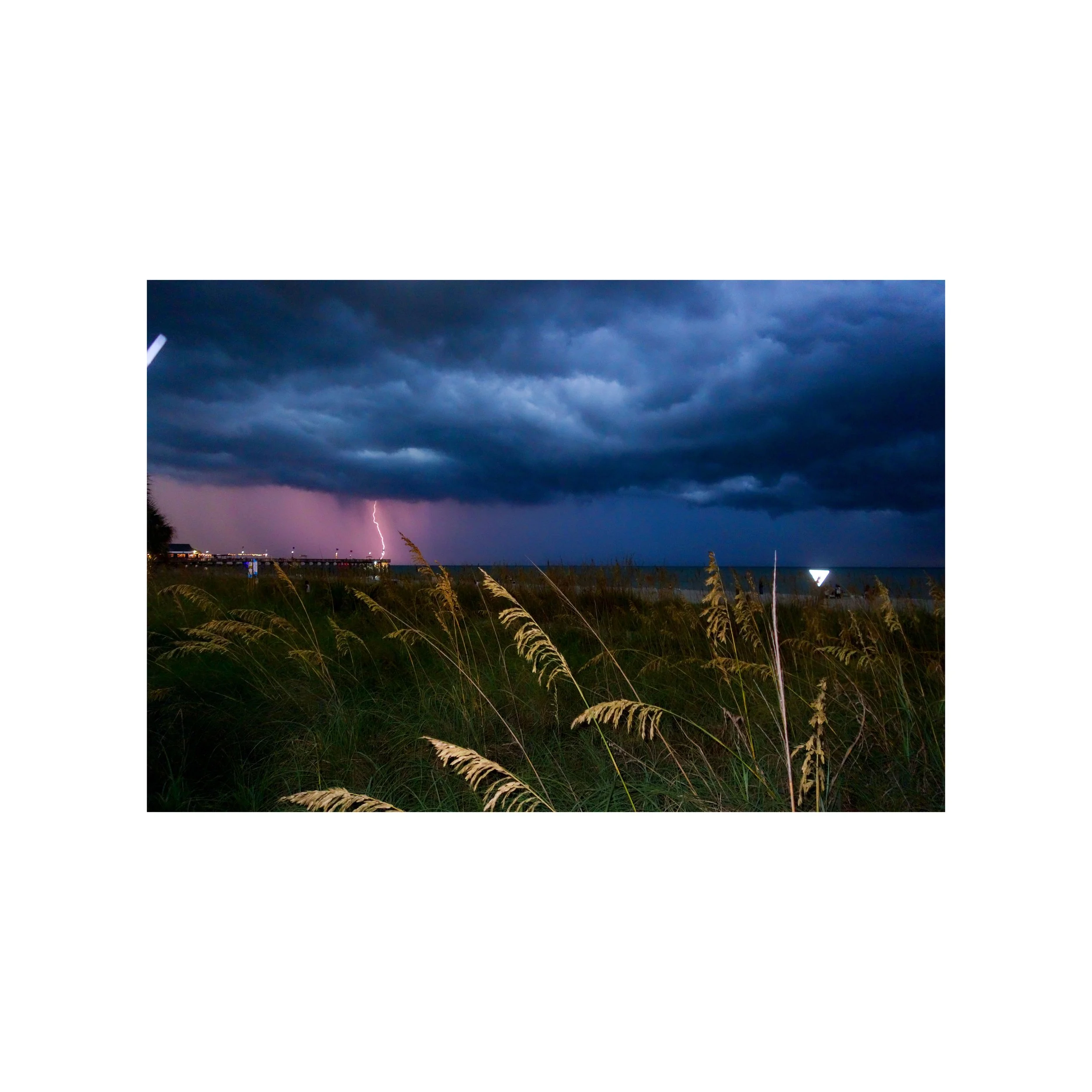 Weather report - Ocean blvd series 2026 - 18x12 photo print