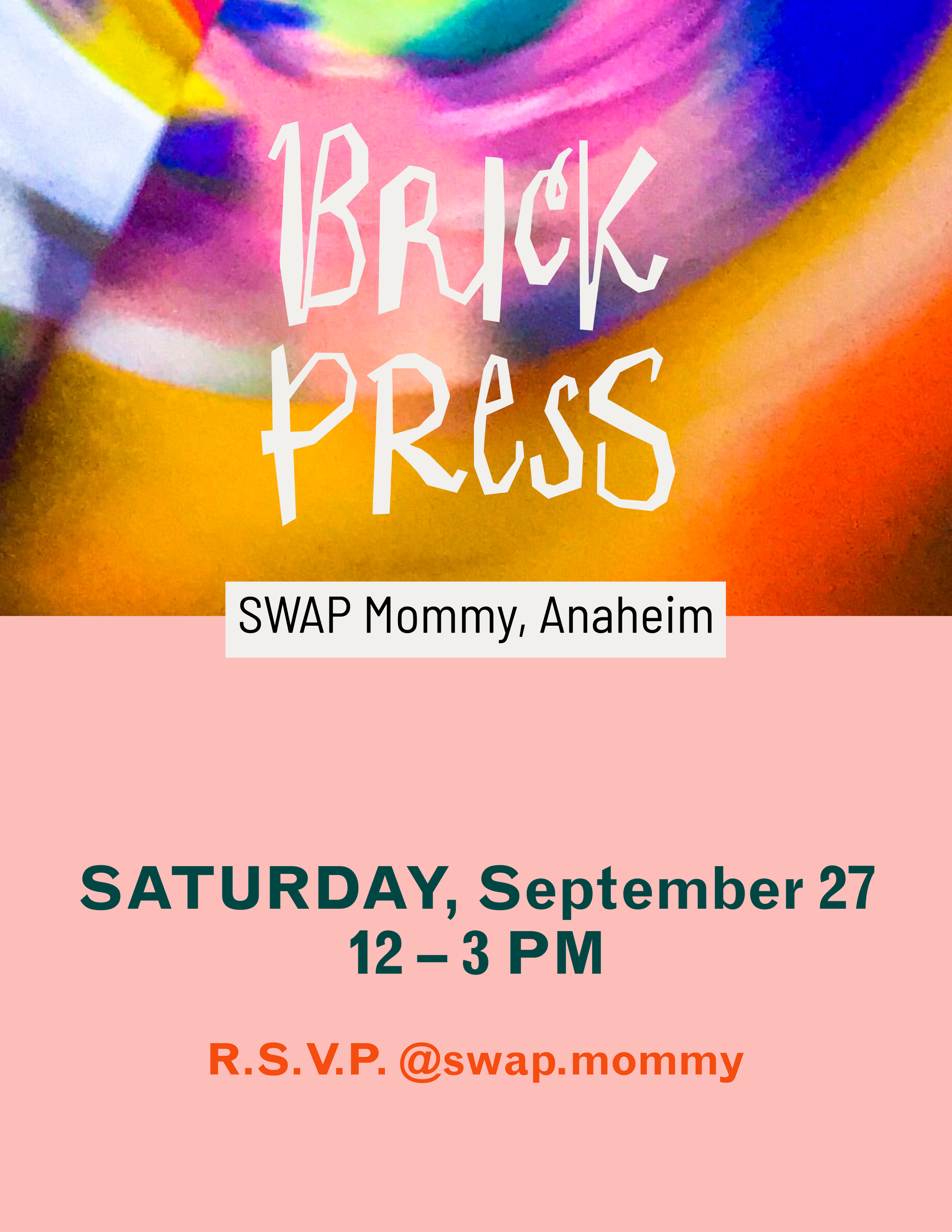Pop-Up with Swap Mommy: Brick Prints