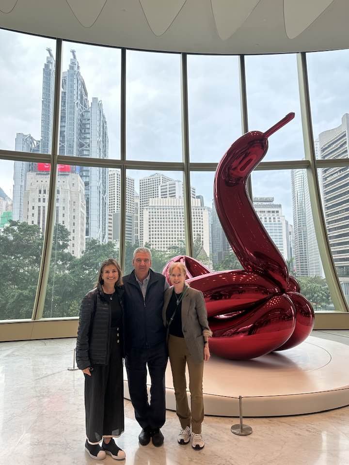 With Patricia’s and Louis Vidal, friends from Madrid. Vidal is top renowned Archetect in the world. Love his international terminal in Boston. He just finished Pittsburgh airport (looks like a gorgeous museum not an airport) and is now doing LaGuardi