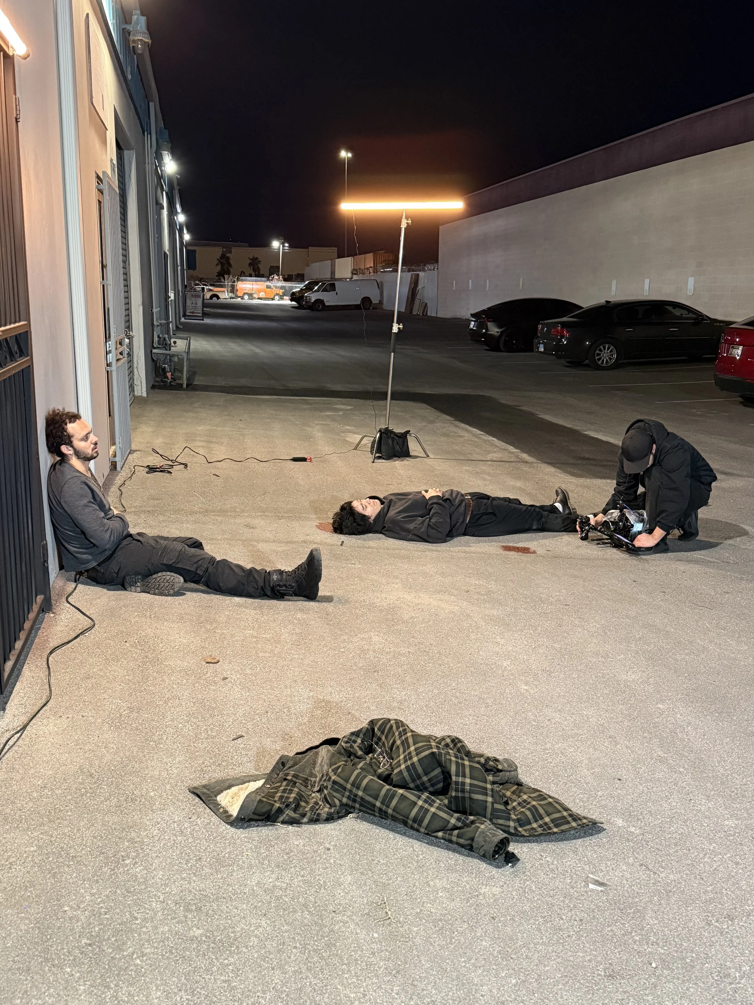 Behind the scenes of Las Vegas Film Festival's "What I Lost" , directed by Kyle Cooper, Las Vegas director. 