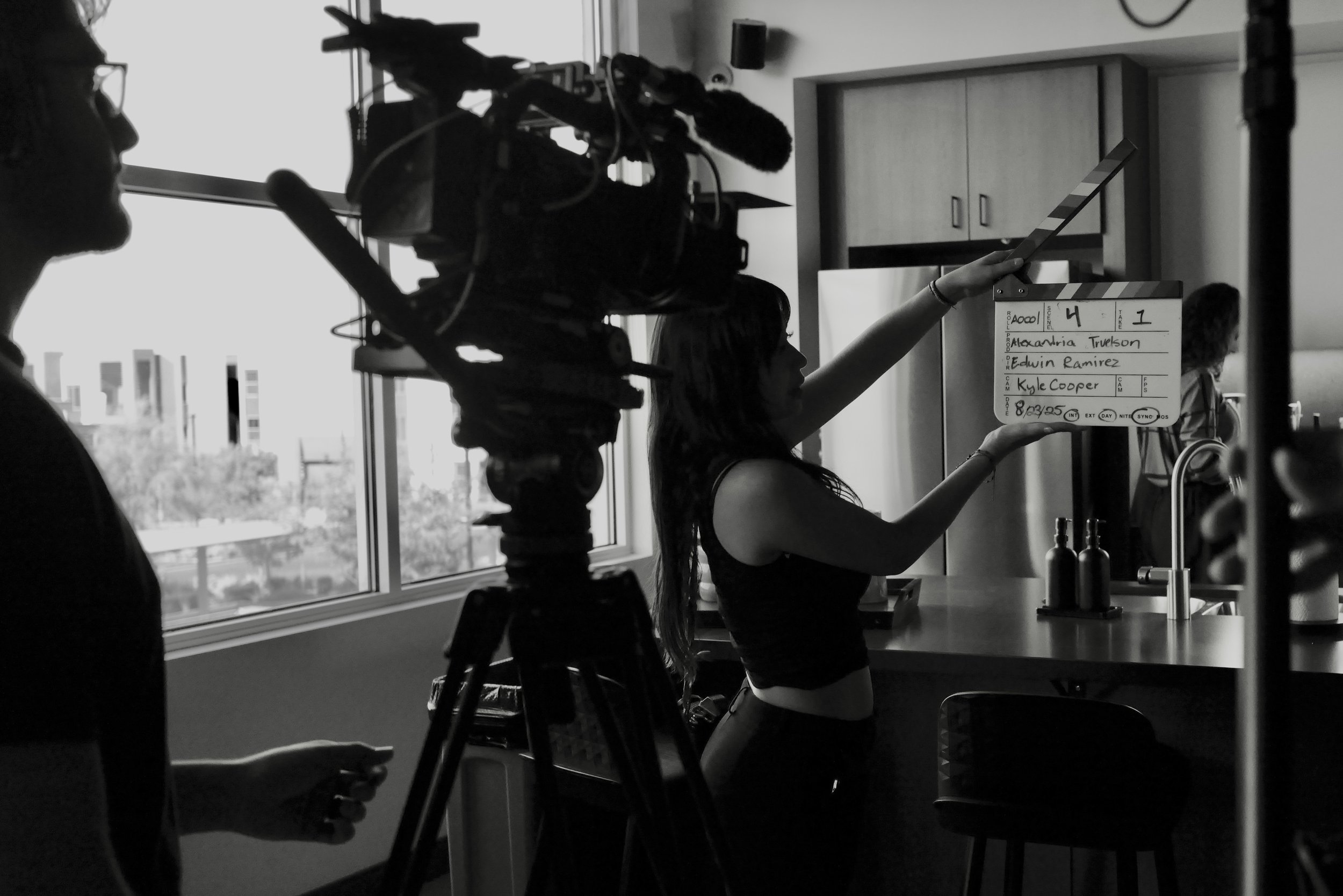 Las Vegas Director of Photography Kyle Cooper on commercial video production set