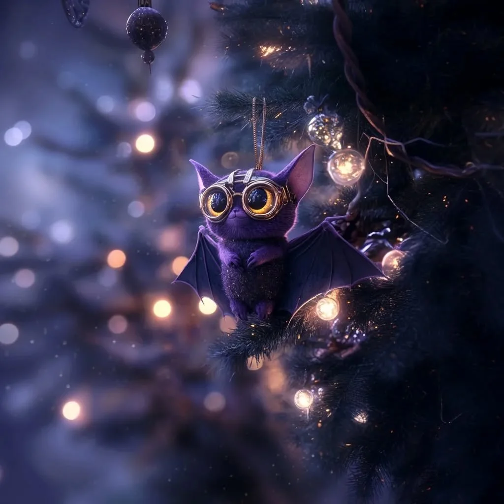 Venus the Spy Bat would like to know, what day are we all taking down our Christmas trees?