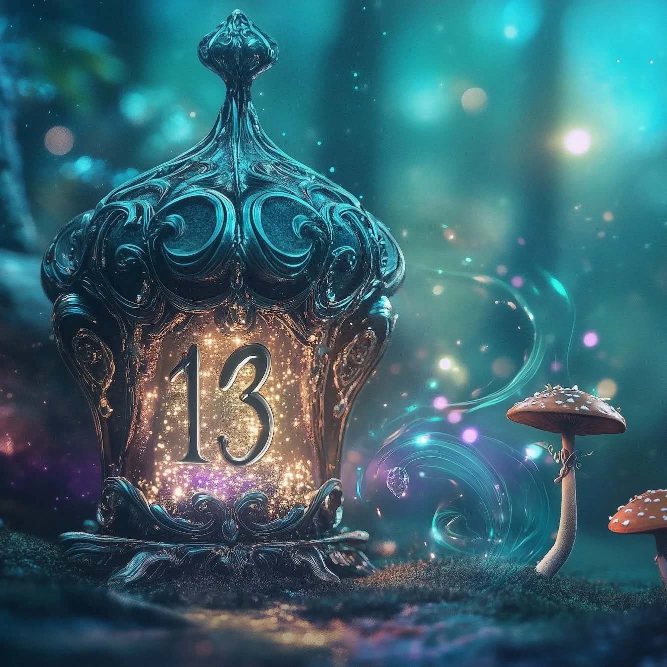 Wishing everyone a very merry Friday the 13th. What are your thoughts on the number 13? Unlucky or wonderfully mystical?