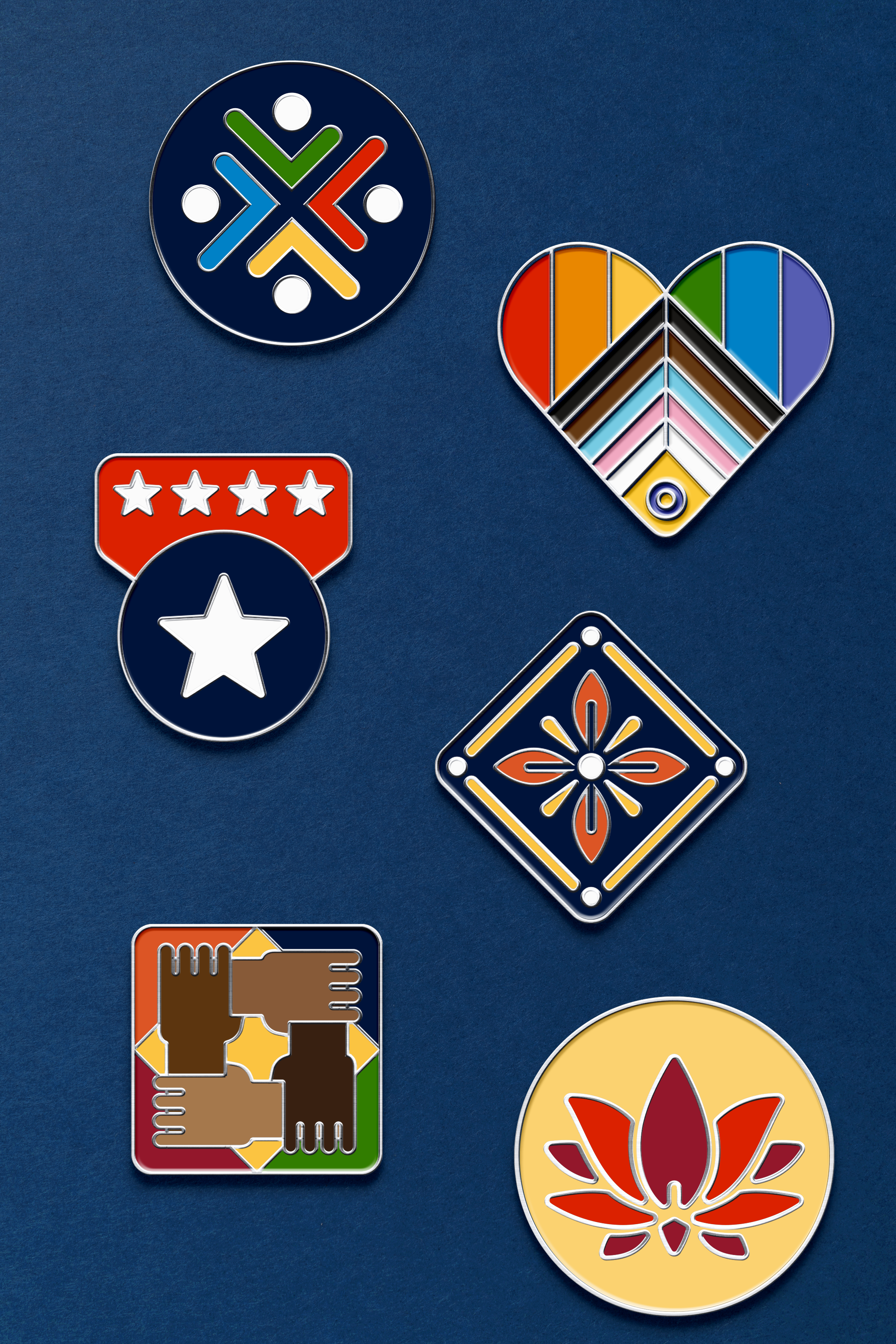 Colleague Network Icons