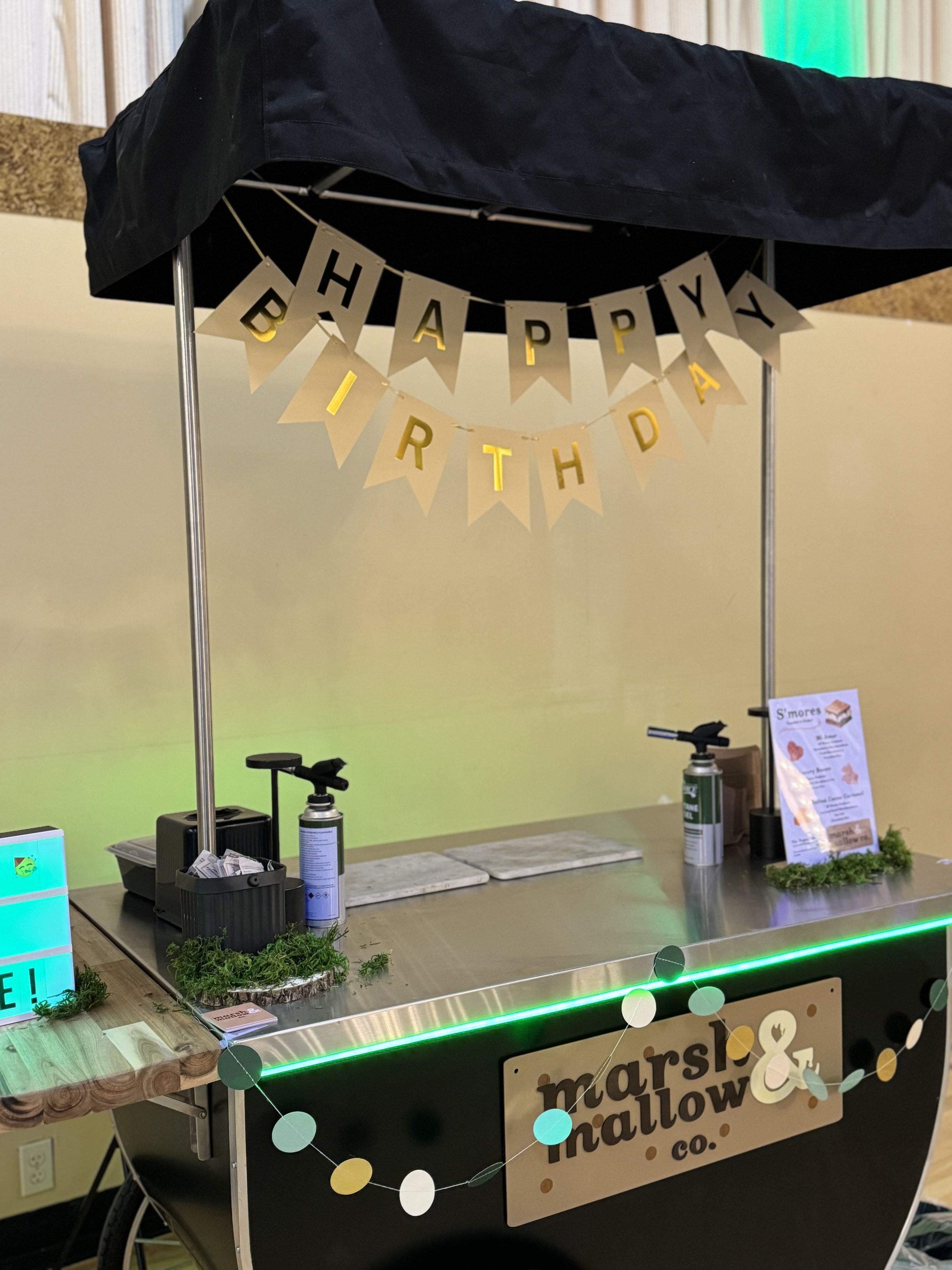 Birthday banner/kit - included