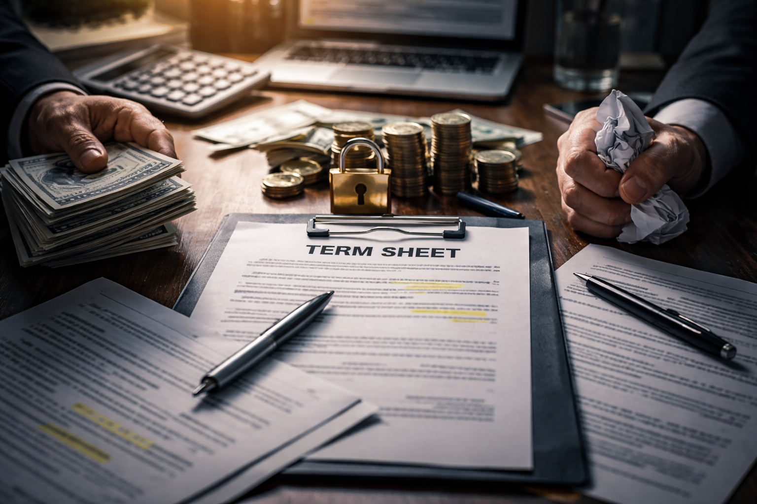 BRAVE: VC Term Sheets VS. Founder Control, Valuation Myths, Governance &amp; Deal Failure - E663