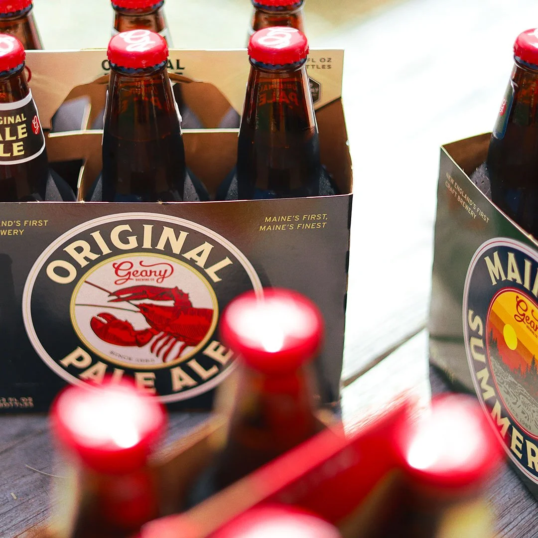We may be only a few weeks from the end of summer, but these classics are here to stay.

Crosspack partnered with @gearybrewing on custom 6-pack bottle carriers for:

🍺 Geary&rsquo;s Original Pale Ale
🌅 Maine&rsquo;s Summer Ale
🚫 Ixnay Pale Ale

B