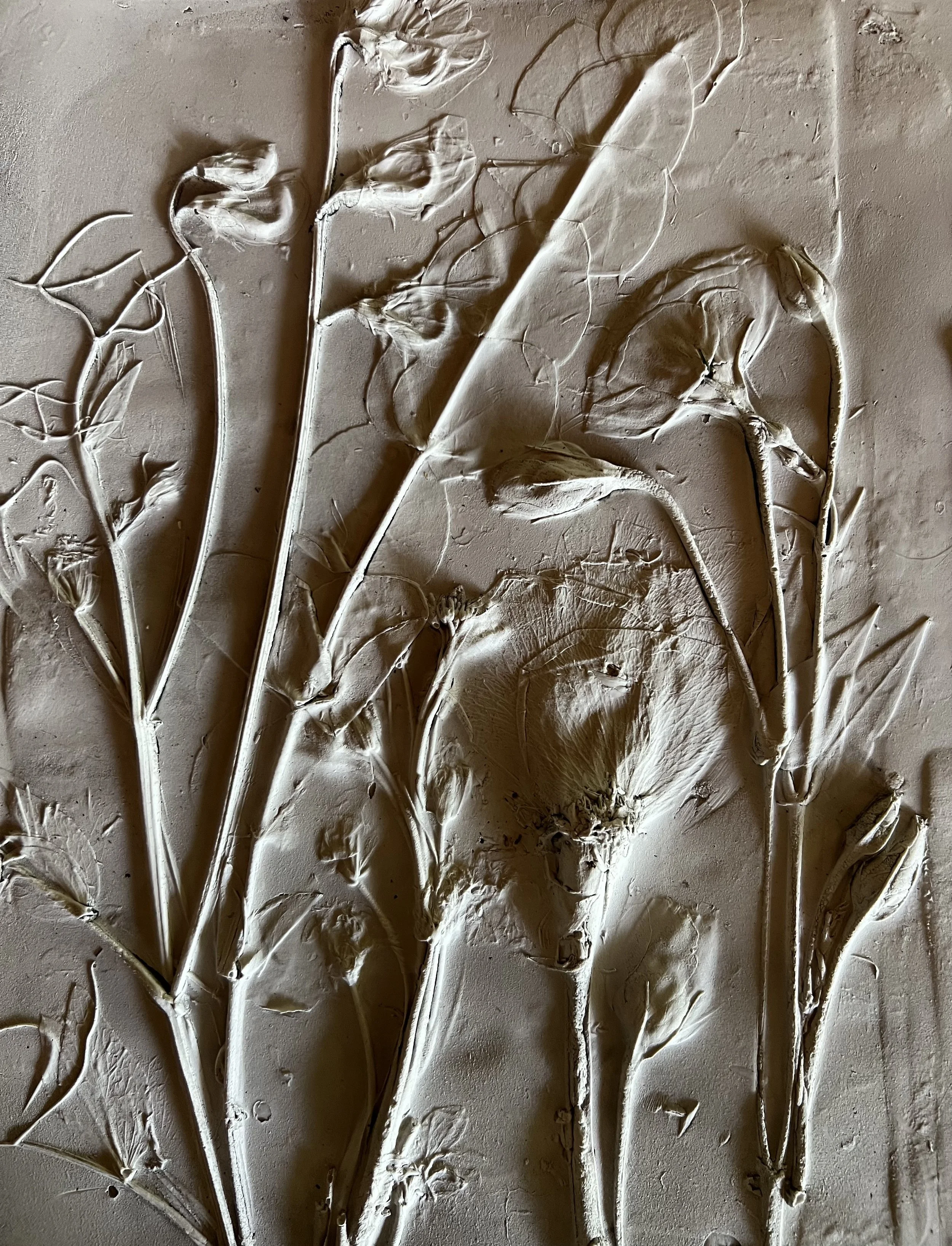 Lisianthus & Stock Botancial Plaster