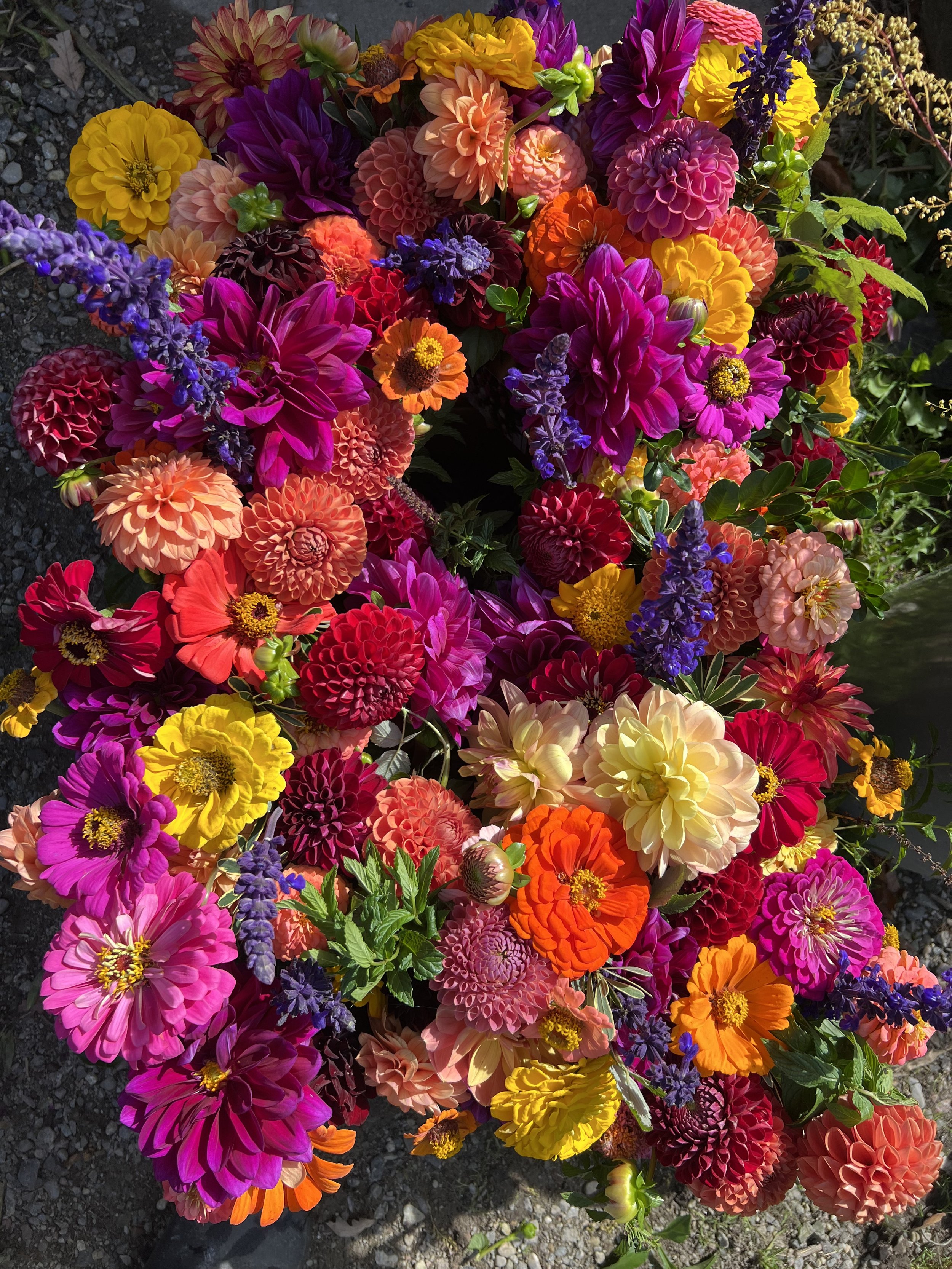 Mason Jar Bouquets