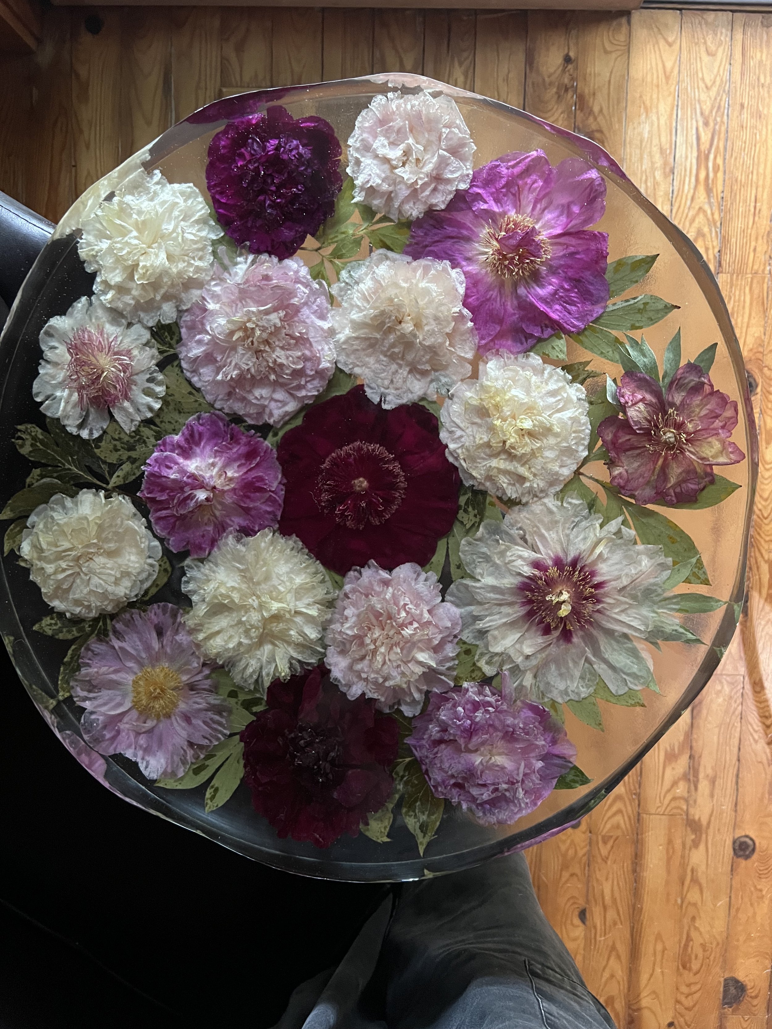 Large Resin Botanical Tabletop