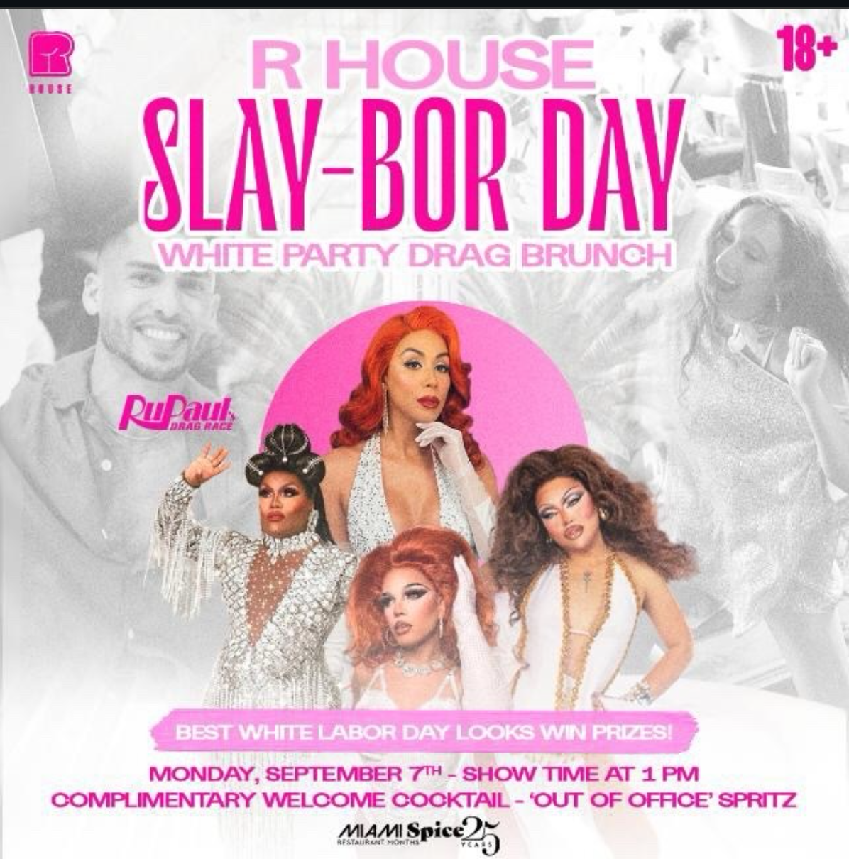 Slay-bor Day: White Party Drag Brunch