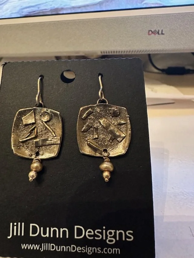 Brass and Silver with Fusing and Texture.